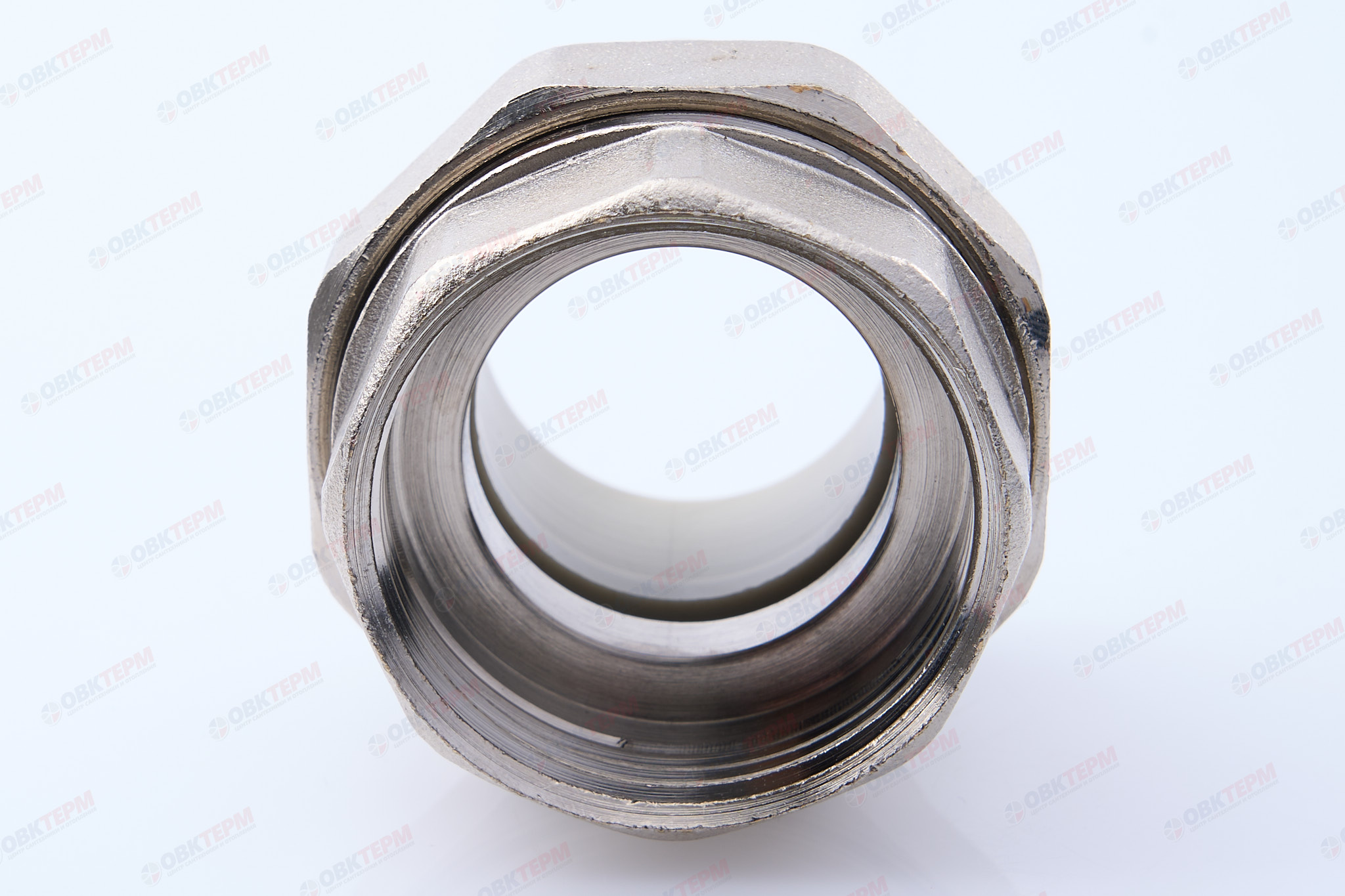 Разборное соединение   32 *  1 1/4"  В    СЕРОЕ PP-R    (RTP)    (80/10) - миниатюра №4
