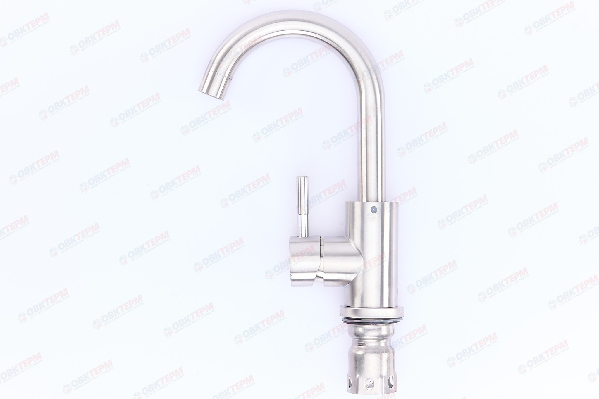 Смеситель д/умывальника нерж/сталь ZERIX - LUX-001-C   (катридж 35мм, на ГАЙКЕ) 10 шт/ящ - миниатюра №4