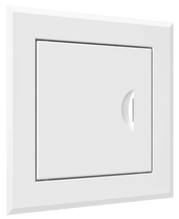 Люк ревизионный EVECS ЛТМп фланец 150*150, ручка магнит 210*210 окраш.сталь Эра - Изображение №1