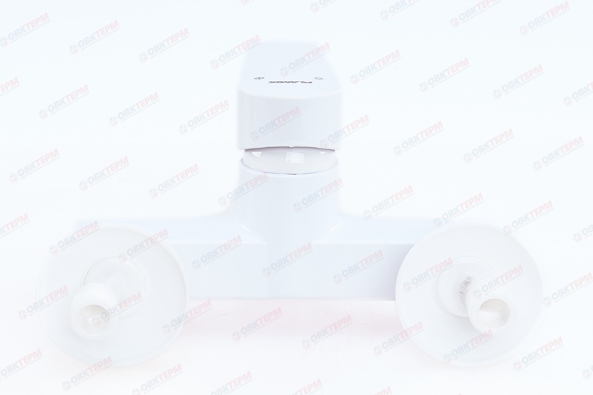 Смеситель д/ванны PLAMIX LEO-009 EURO White короткий (без шланга и лейки) (24 шт/ящ) - Изображение №4