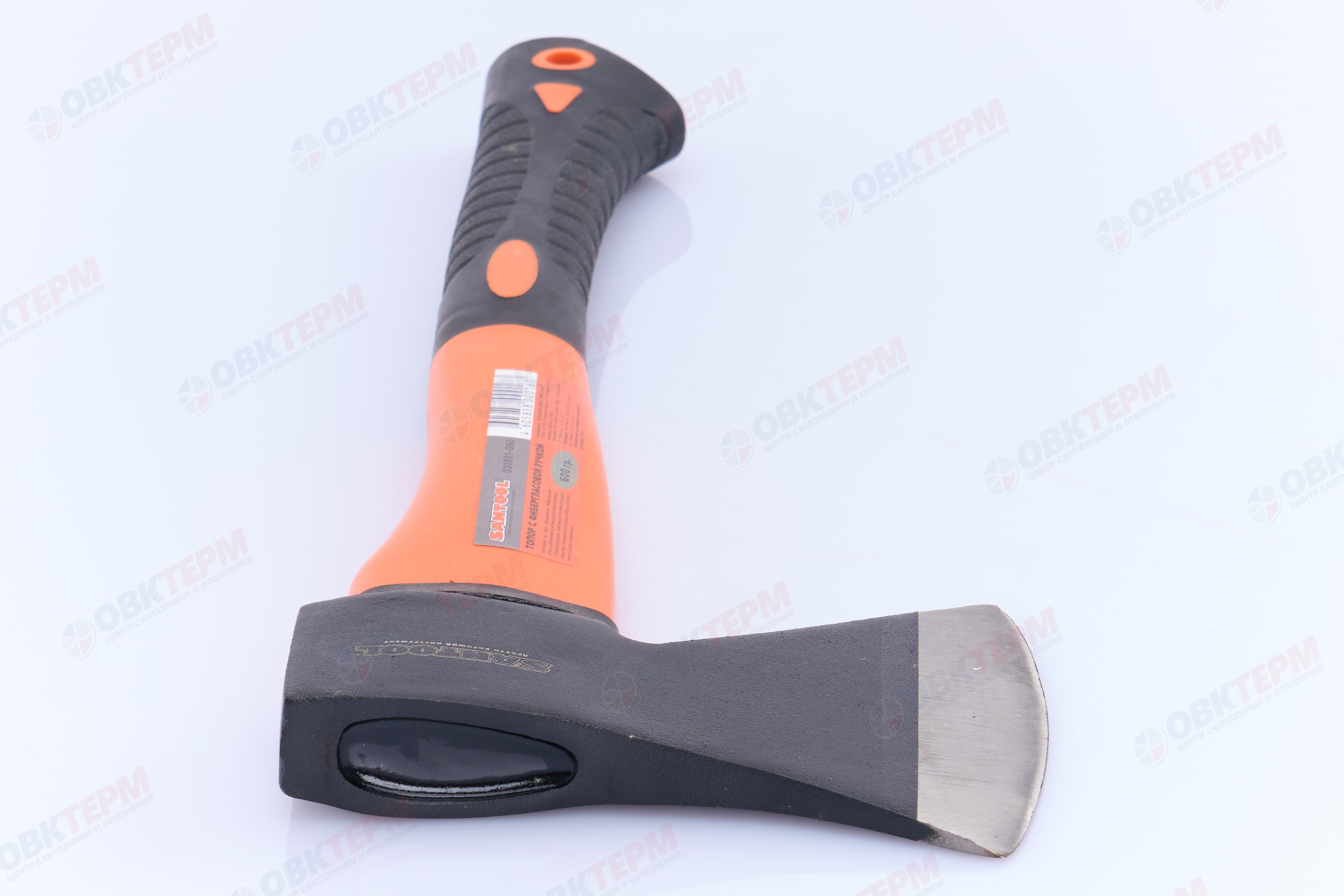 Топор 600 гр фиберглассовая ручка SANTOOL - Изображение №4