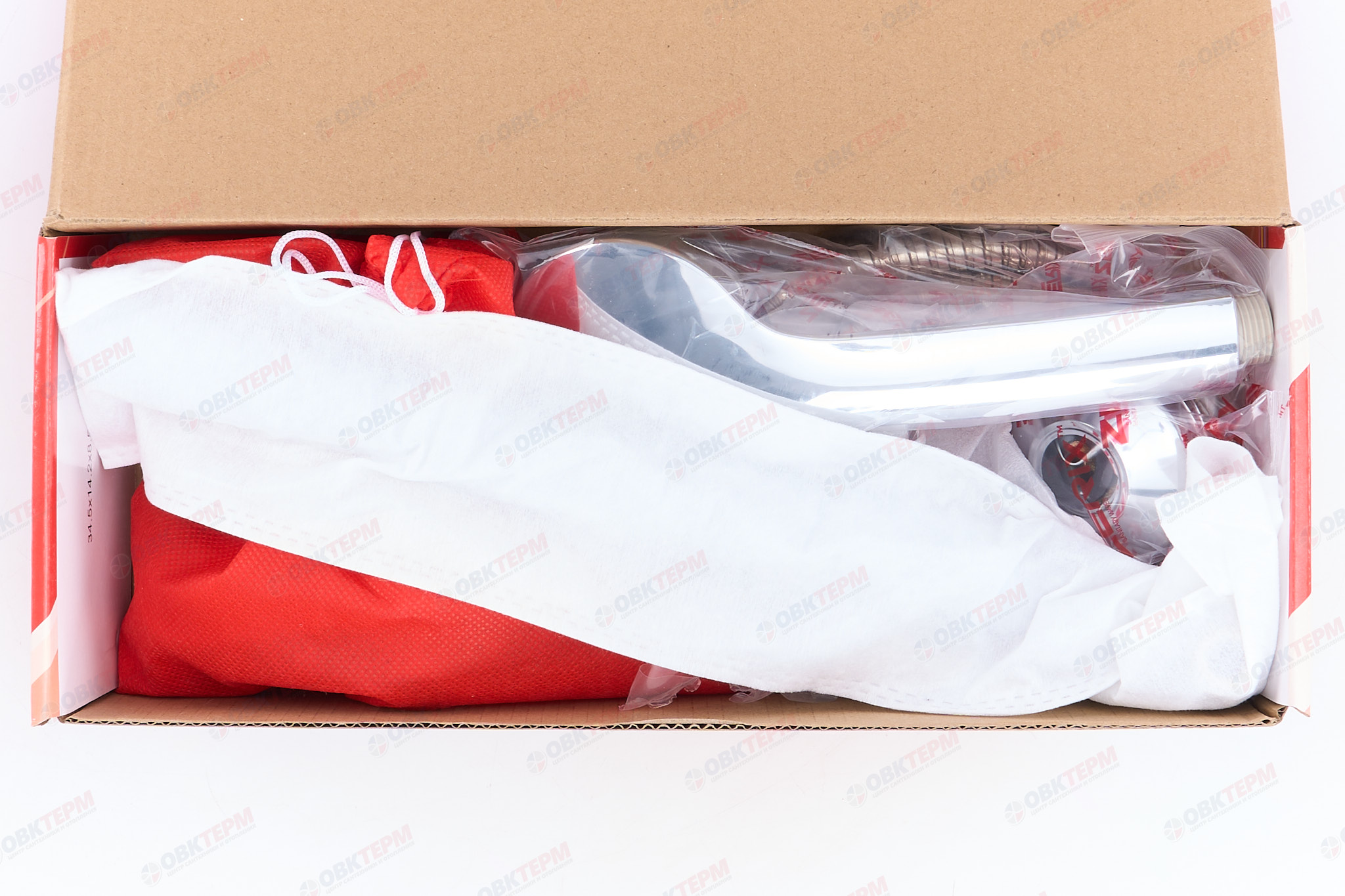 Смеситель д/ванны ZERIX EDL 180  (10 шт/ящ) - миниатюра №3