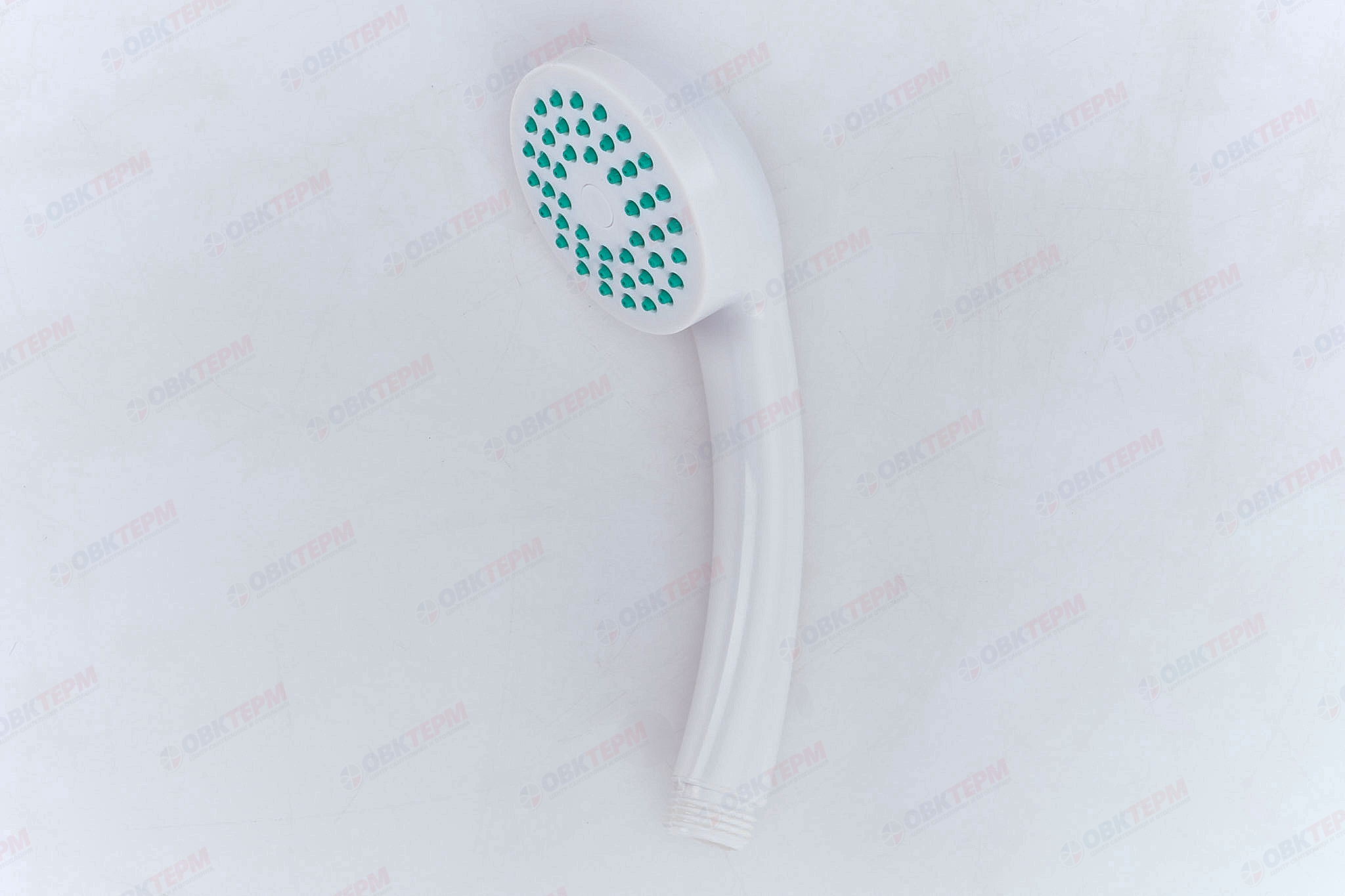 Лейка д/душа ручная ZERIX  SH-06 WHITE ( 1 режим) (10 шт/ящ) - Изображение №1