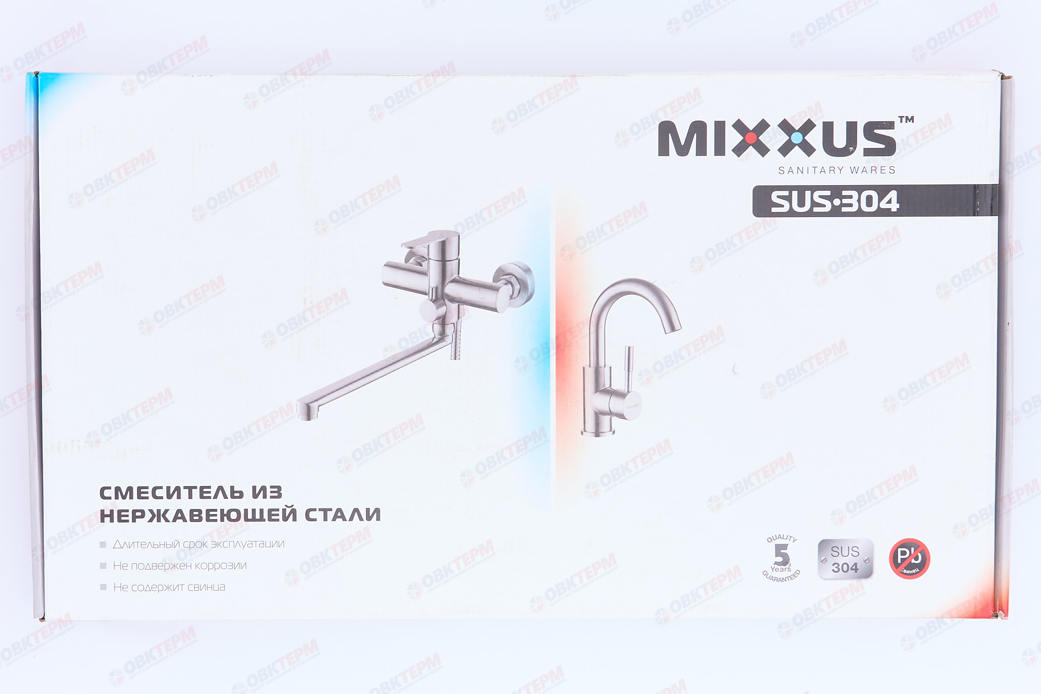 Смеситель д/кухни под ФИЛЬТР MIXXUS VTM-021 BLACK REFL BLACK нерж/сталь (10 шт/ящ) - миниатюра №6