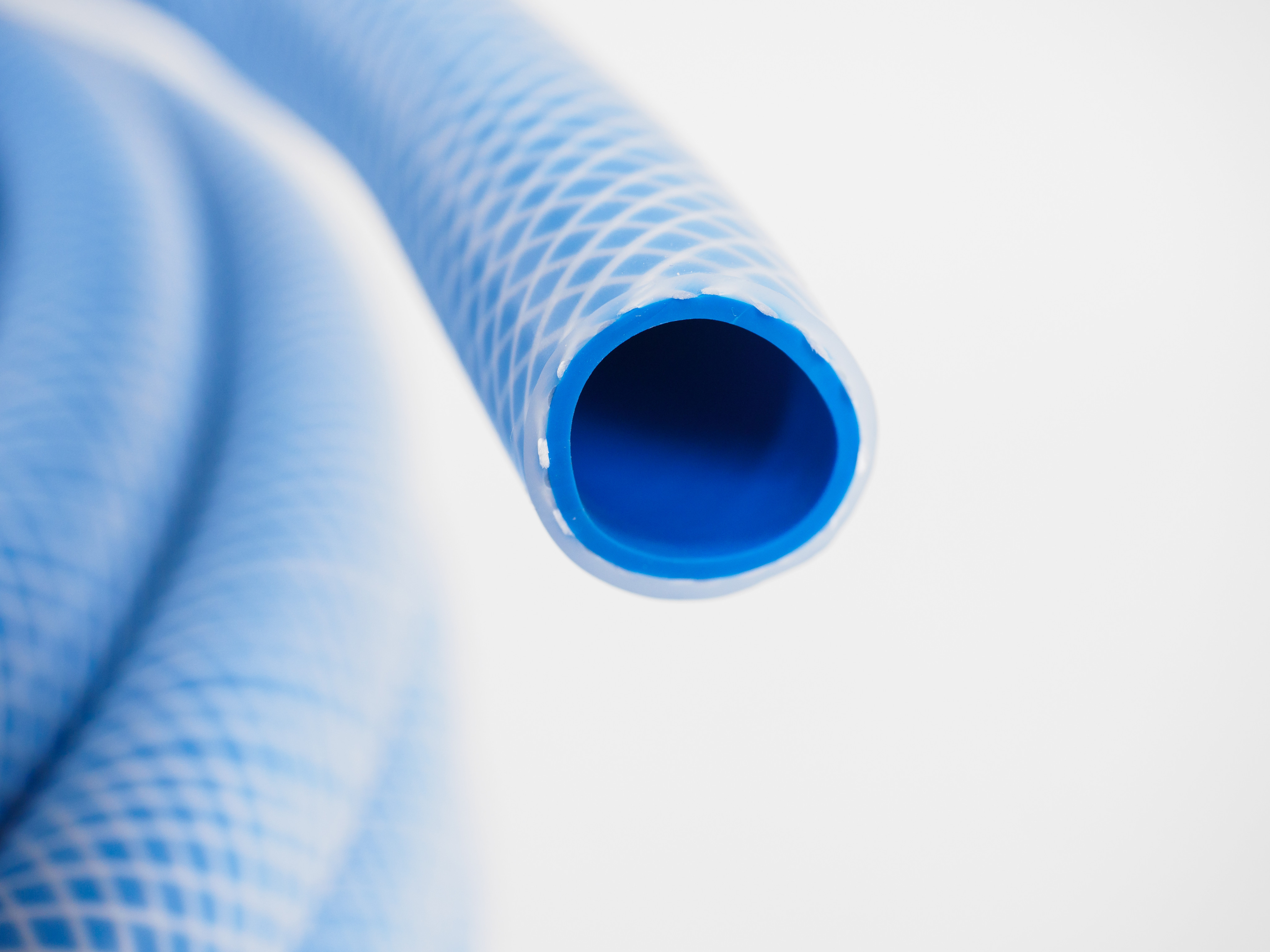 Шланг поливочный ТЭП  "Horke" RAIN, 3/4  3-х слойный,армированный,синий/прозрачный (25м) - Изображение №2