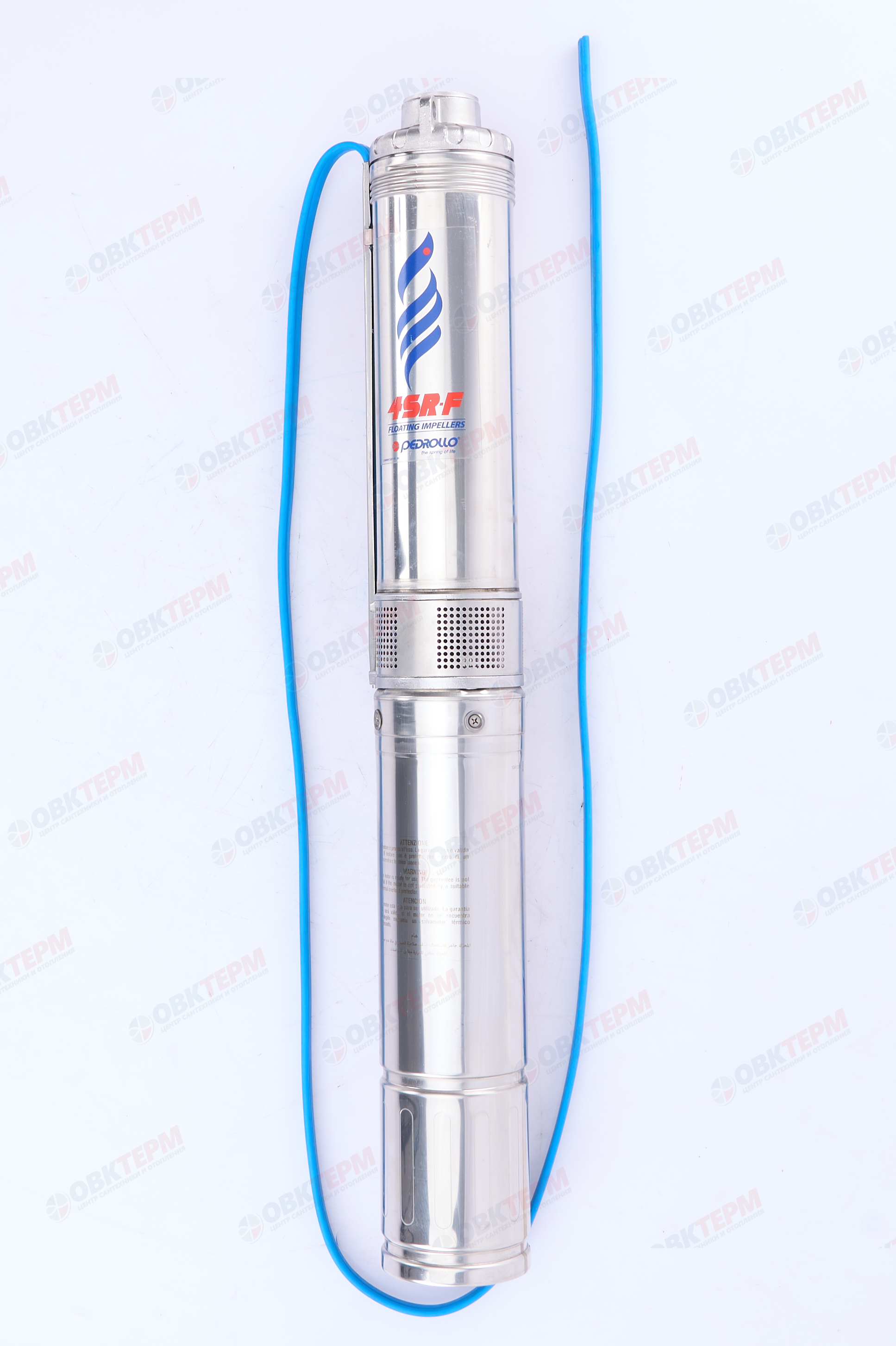 Насос погружной 4SR 4m/ 8 F - P  0.75кВт Pedrollo   (0,75кВт/100л.м./60м.) 35 мКф - Изображение №2