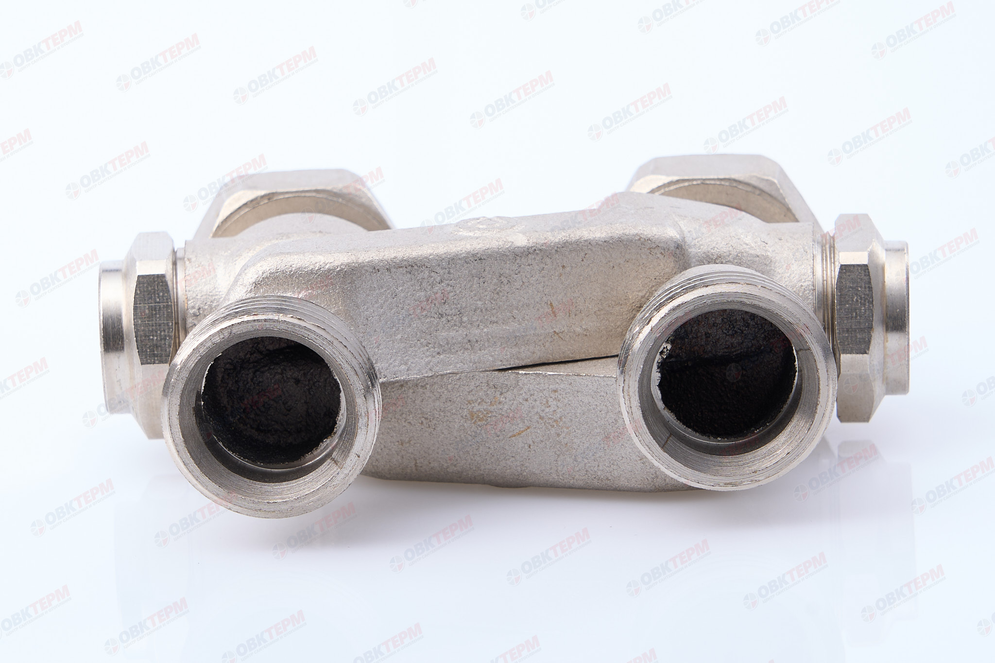 Узел нижнего подключения радиатора Х-образный Gappo G269.05 3/4"х3/4"EK - Изображение №3
