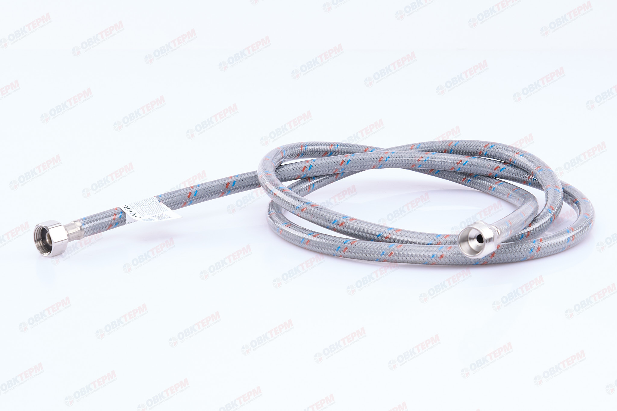 Шланг    1/2"х1/2" ВН, в силикон.обмотке   200 см  "OVERCON"   (50шт/ящ) - Изображение №2