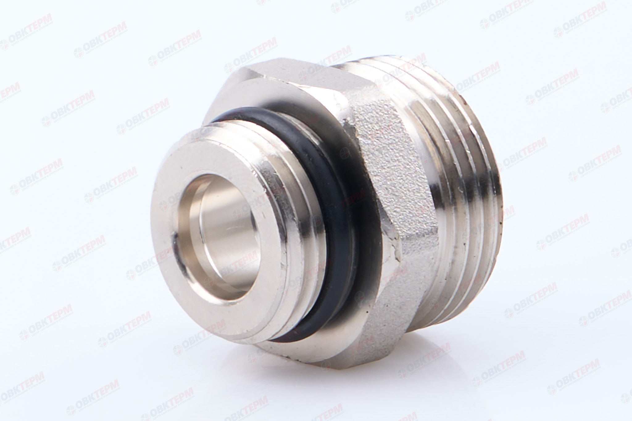 Ниппель переходной 1/2" х евроконус нар.-нар.  Valtec   (10уп/250ящ) - Изображение №1
