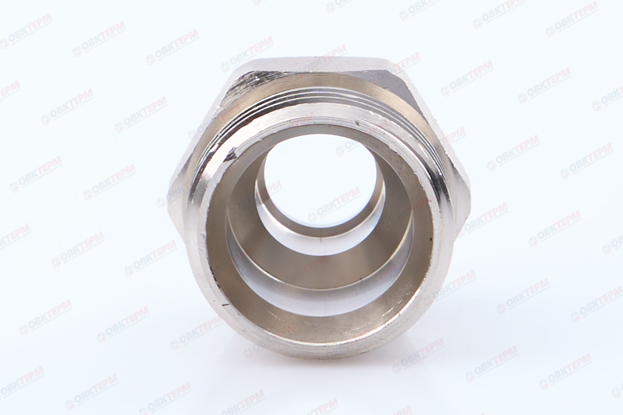Ниппель переходной 1/2" х евроконус нар.-нар.  Valtec   (10уп/250ящ) - миниатюра №9