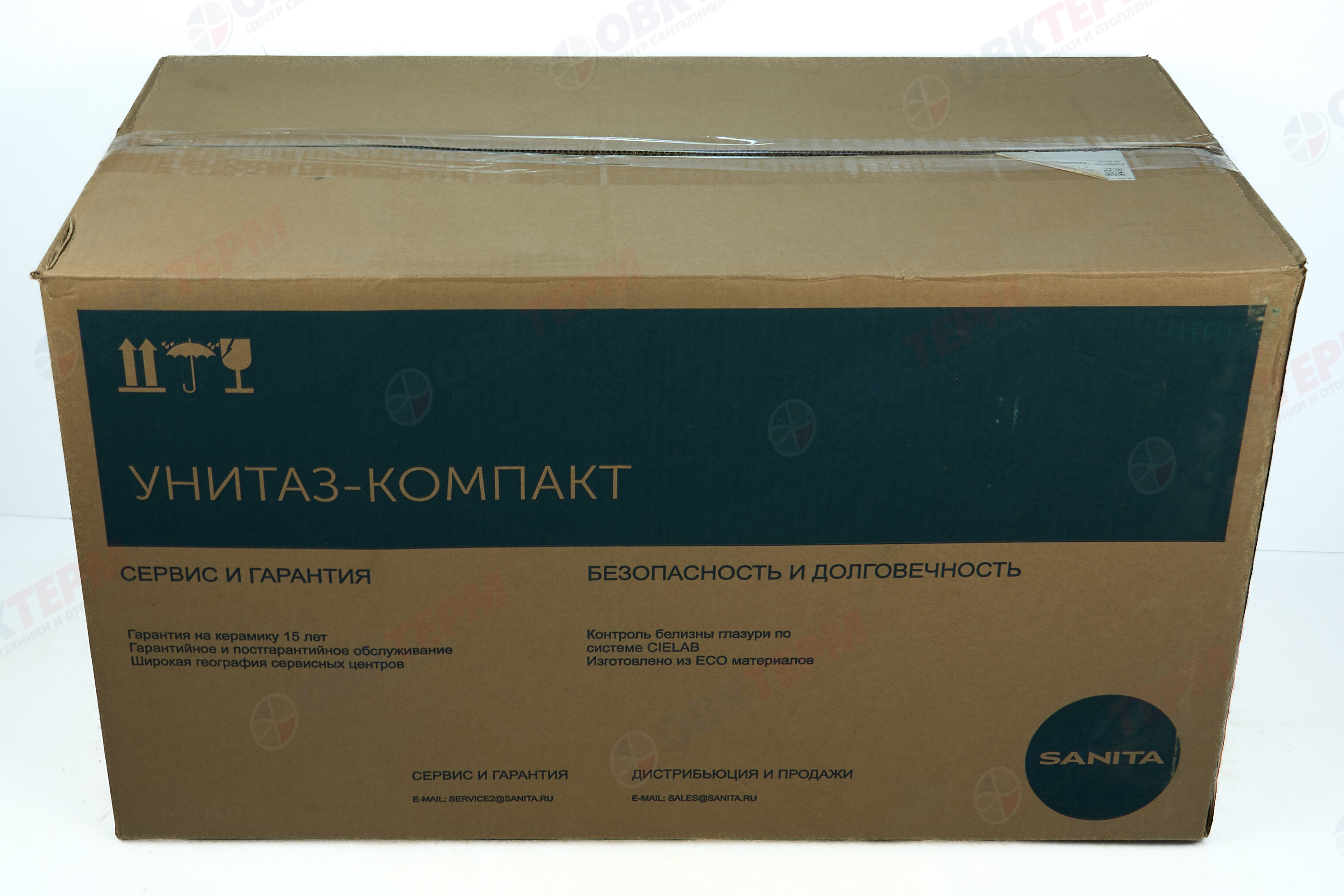 Унитаз-компакт SANITA Идеал Стандарт Белый S1, косой, 1 реж., полипропилен (340 x 618 x 770) - миниатюра №12