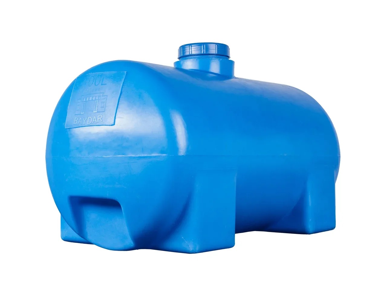 Емкость ПЛАСТБАК-ЮГ     1420л   горизонтальная  Синяя  (в120*д152*ш110) - Изображение №1