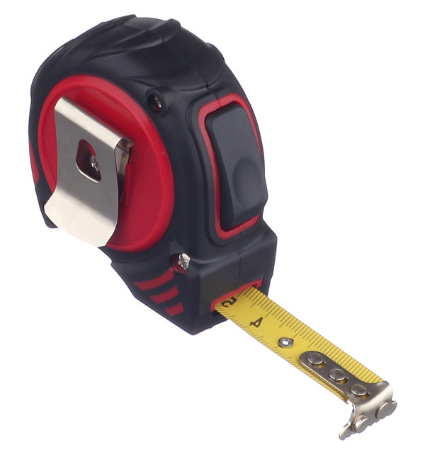 Рулетка с автостопом 7,5м х 25 мм Toolberg - Изображение №1