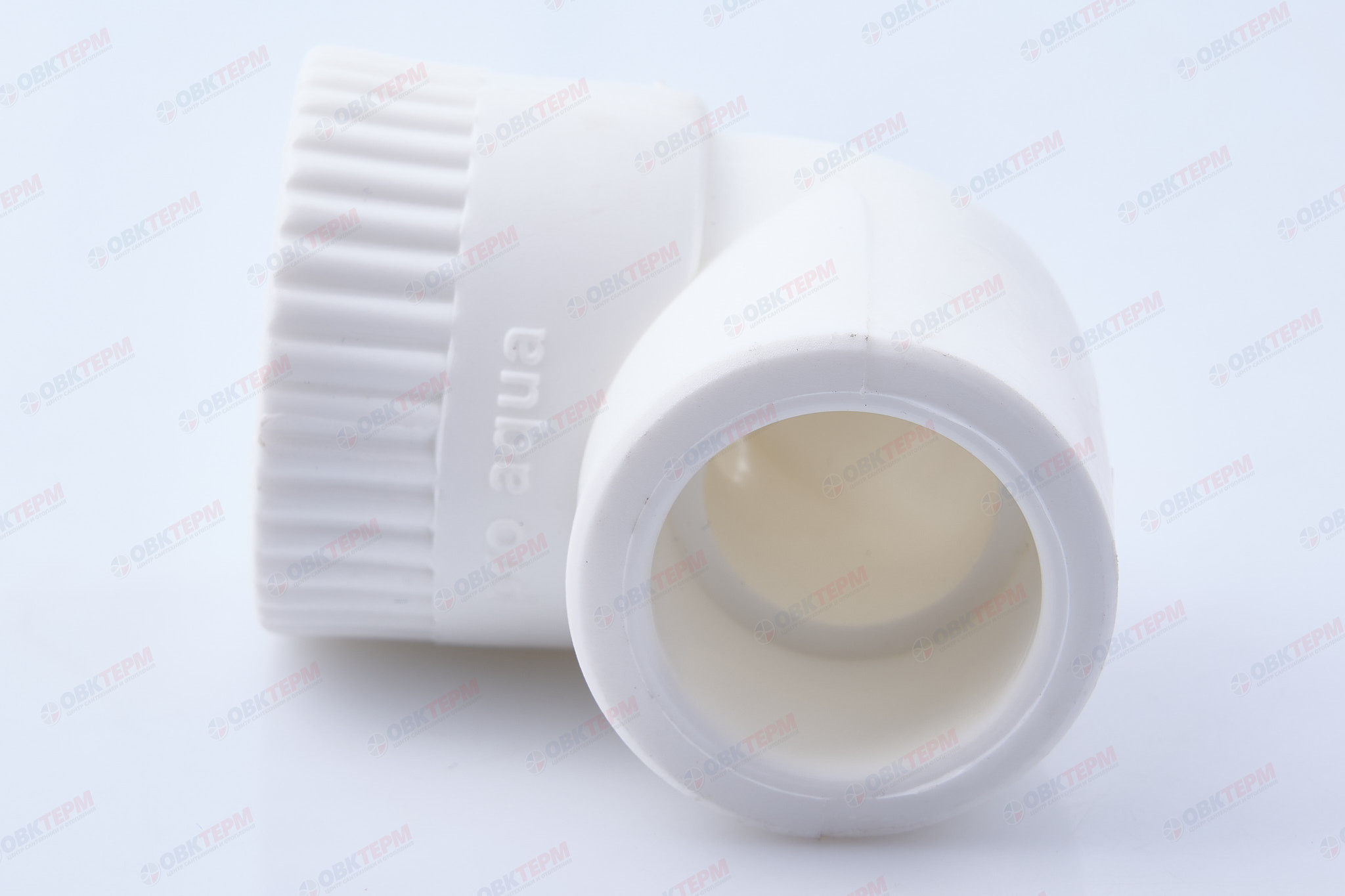 Угол с МРВ  25 * 1/2"    БЕЛЫЙ   (PRO AQUA)      (100/10) - миниатюра №4