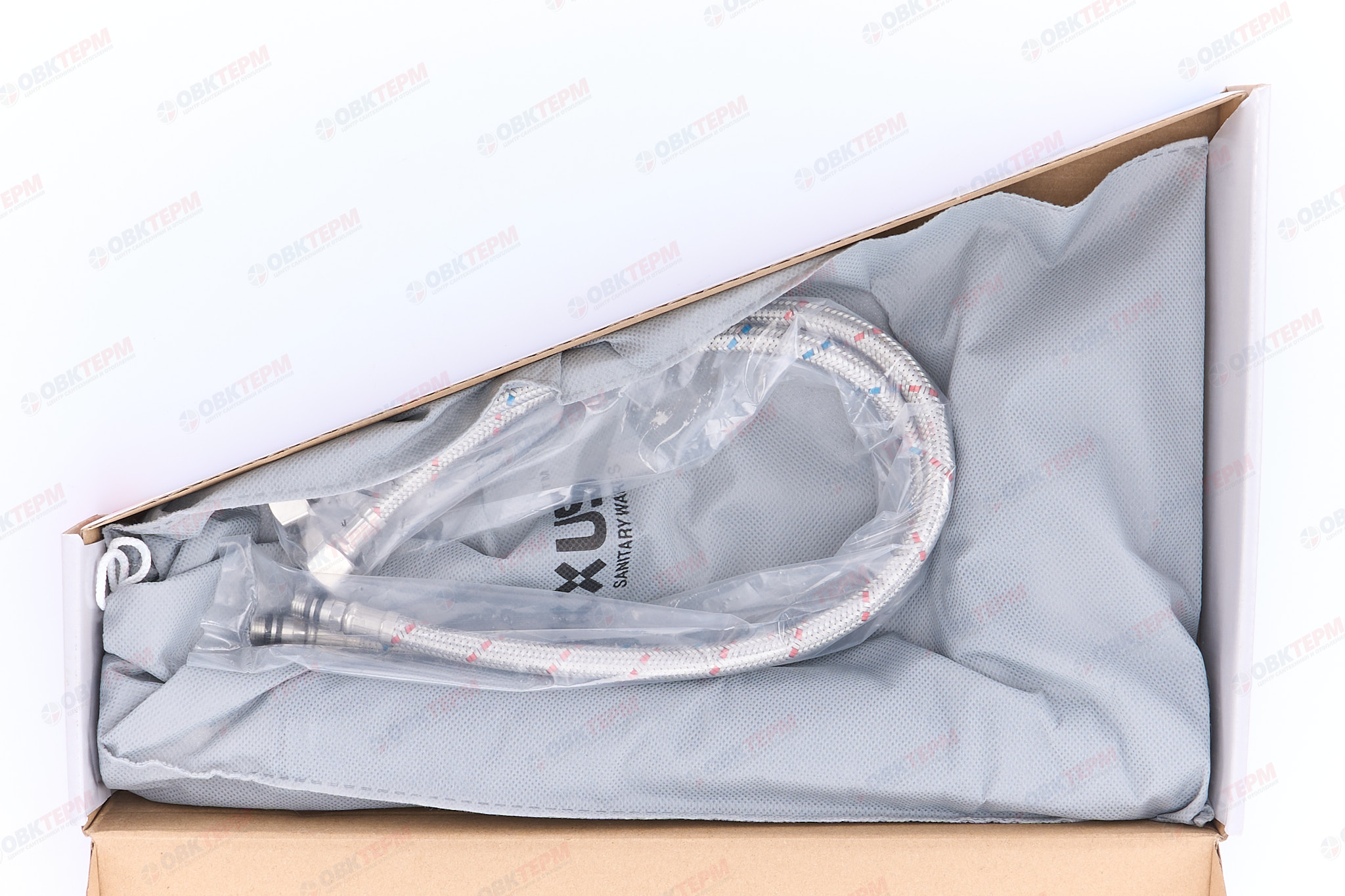 Смеситель д/умывальника нерж/сталь MIXXUS SUS-001-A-HIGH BLACK Ø40  (10 шт/ящ) - миниатюра №5