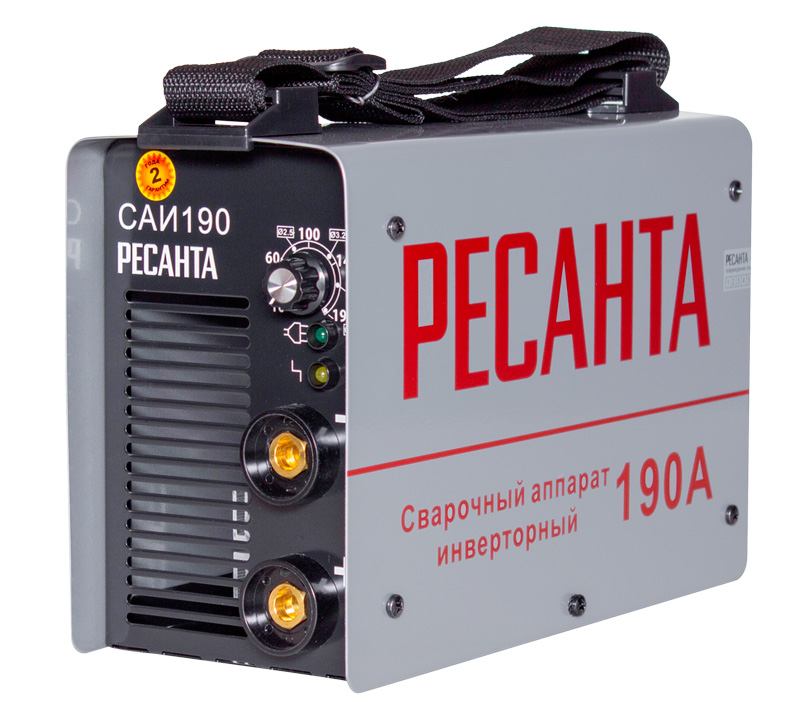 Сварочный аппарат инверторный САИ 190  Ресанта - Изображение №1