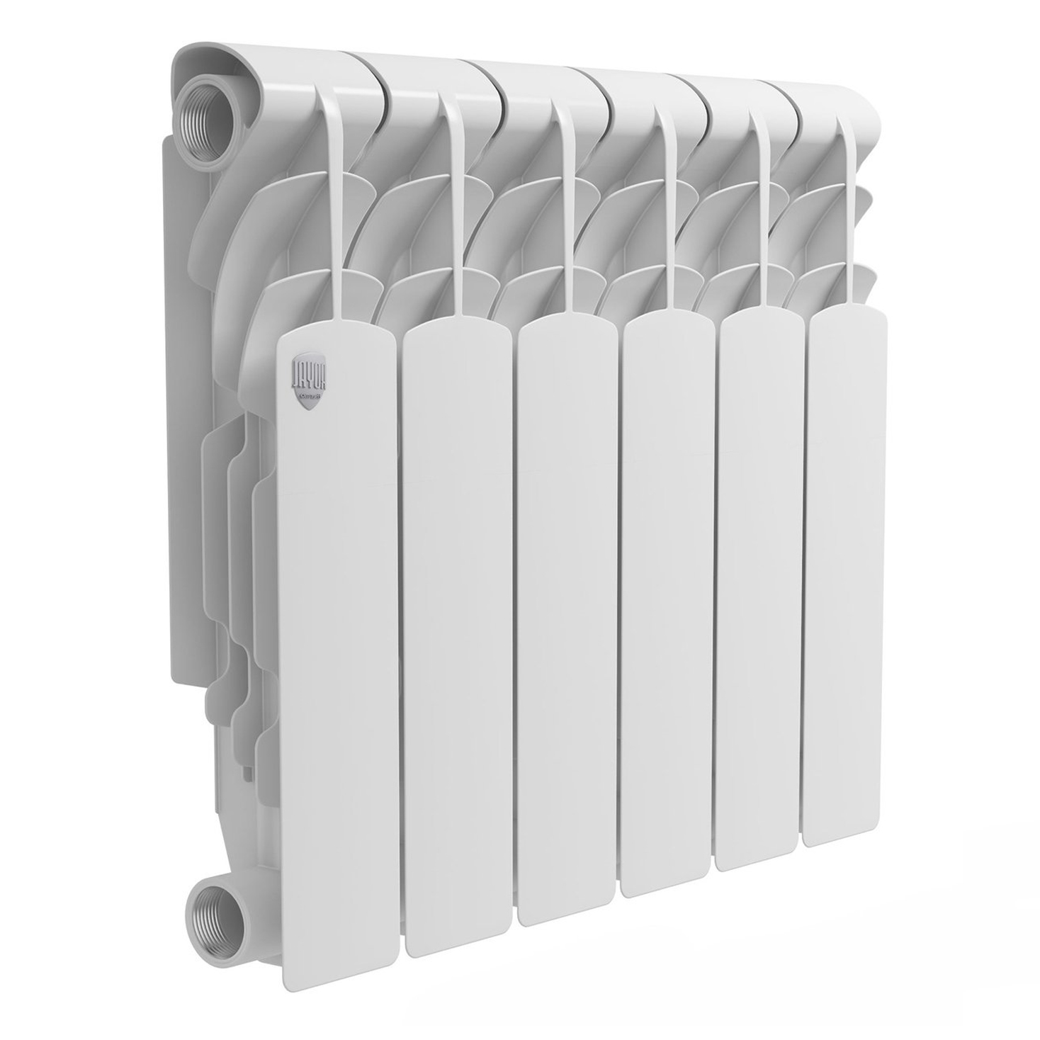 Радиатор алюминиевый      Royal Thermo Revolution 350/80 (10 секций)  Россия - Изображение №1