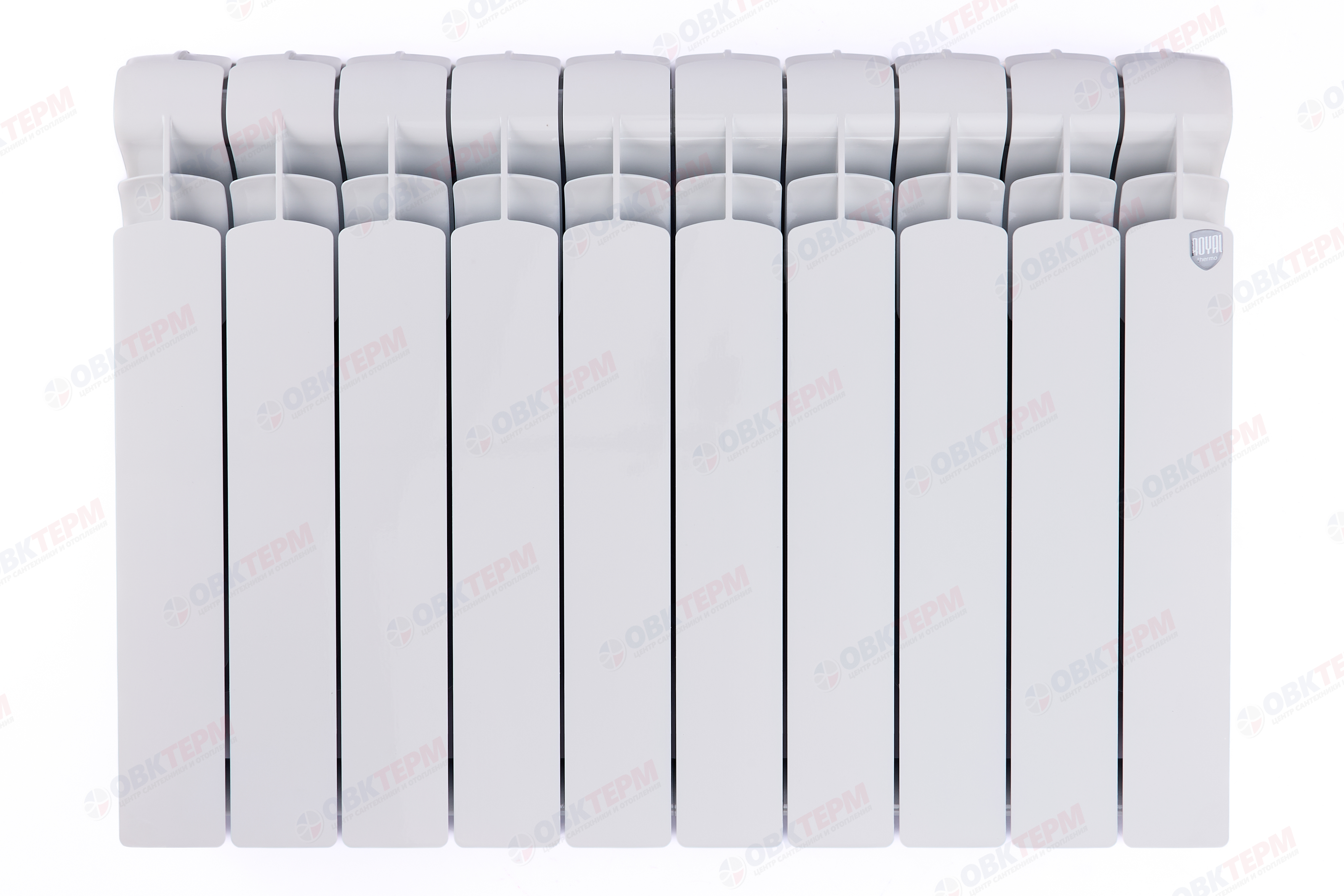 Радиатор   алюминиевый      Royal Thermo Indigo 500/100  (10 секций) Россия - Изображение №4
