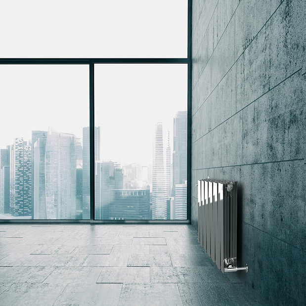 Биметалл радиатор    Royal Thermo PianoForte 500  Silver Satin      Италия - миниатюра №2