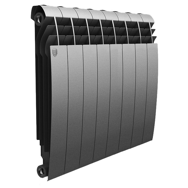 Биметалл радиатор    Royal Thermo BiLiner 500 new Silver Satin 10секц. - изображение №1