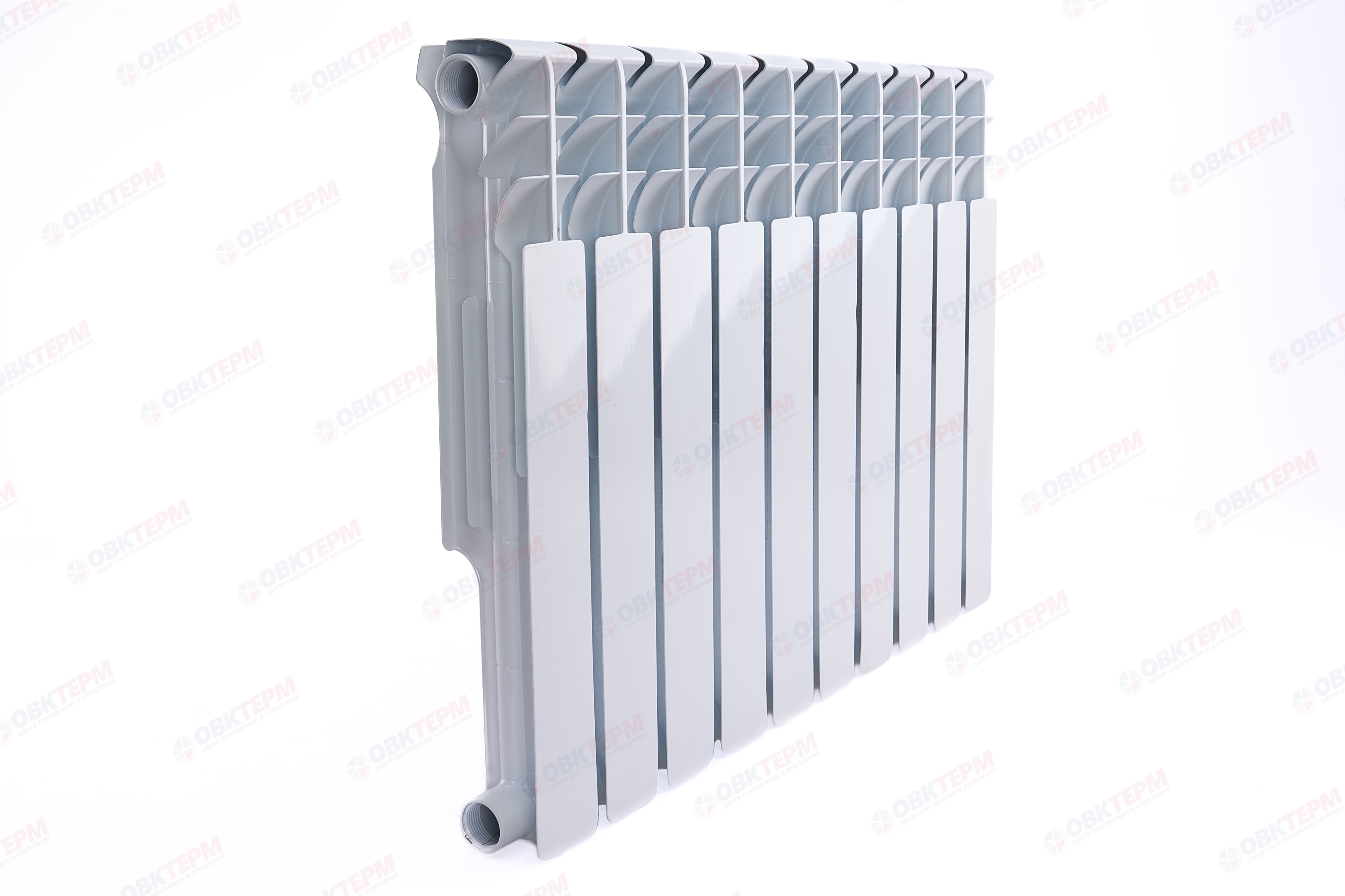 Биметалл радиатор     500/100  BITHERM Light  (сборка 10 секций, 152 Вт, 1,50 кг, ГОСТ 31311-2005) - Изображение №2