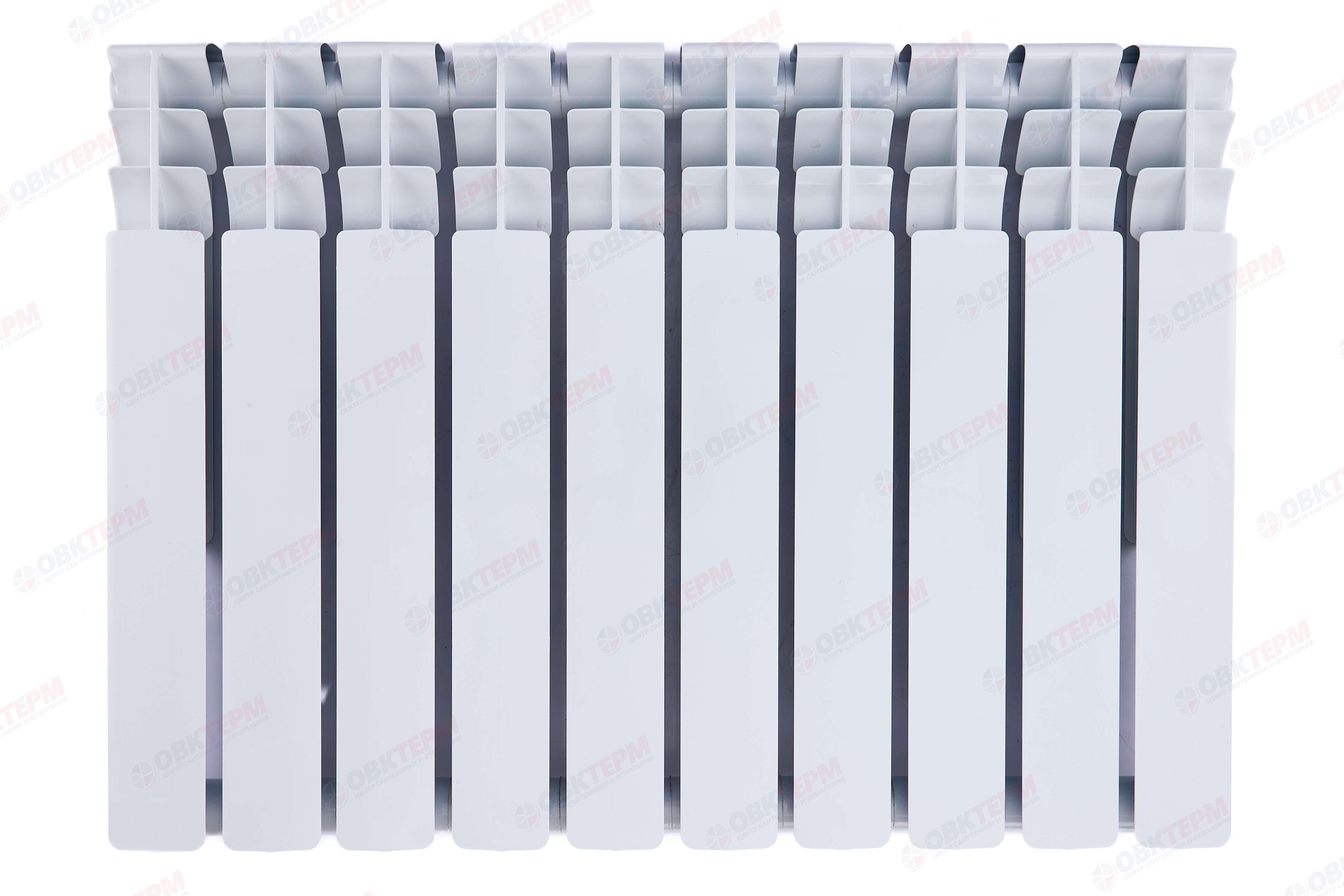 Биметалл радиатор     500/100  BITHERM Light  (сборка 10 секций, 152 Вт, 1,50 кг, ГОСТ 31311-2005) - Изображение №3