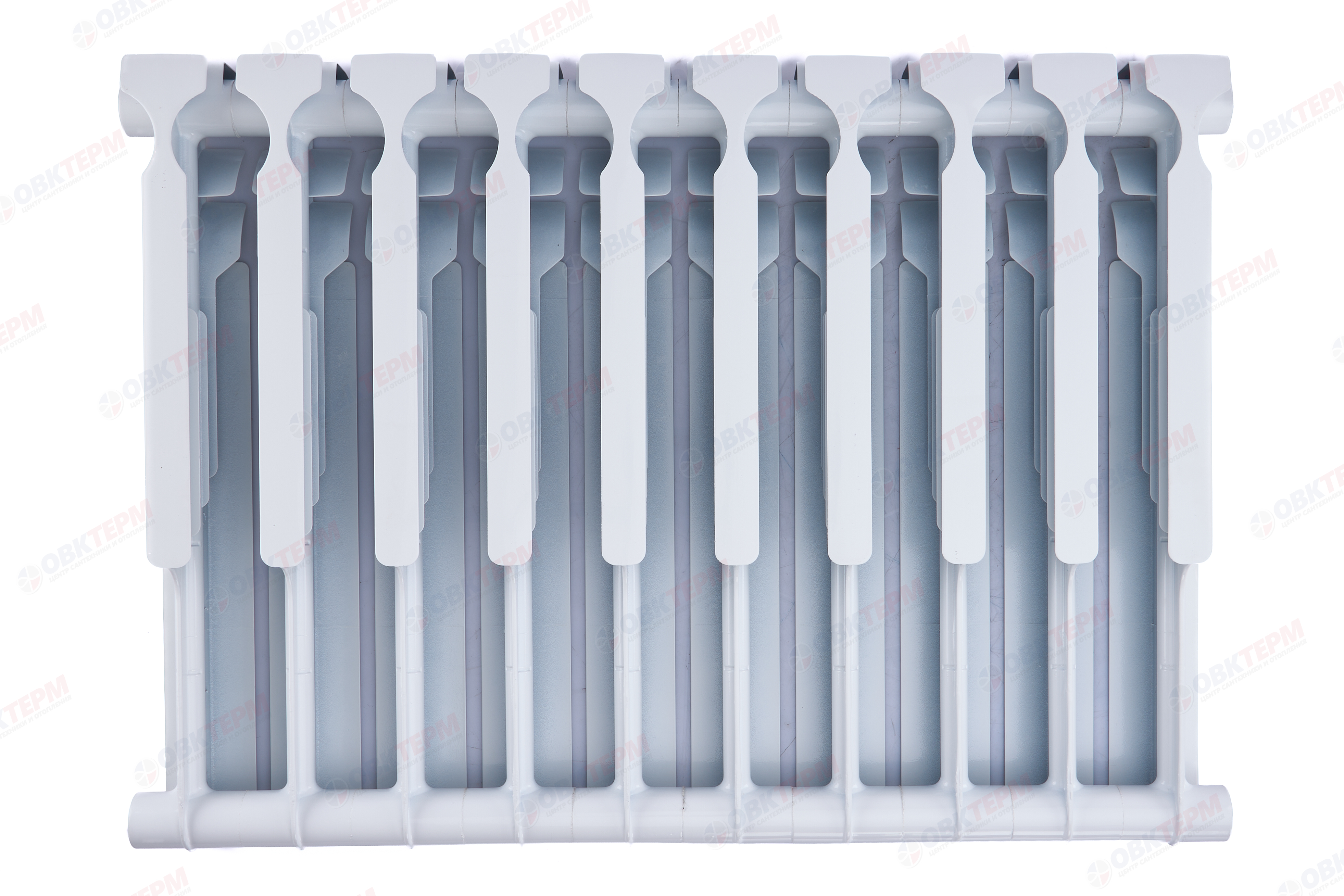 Биметалл радиатор     500/100  BITHERM Light  (сборка 10 секций, 152 Вт, 1,50 кг, ГОСТ 31311-2005) - Изображение №4