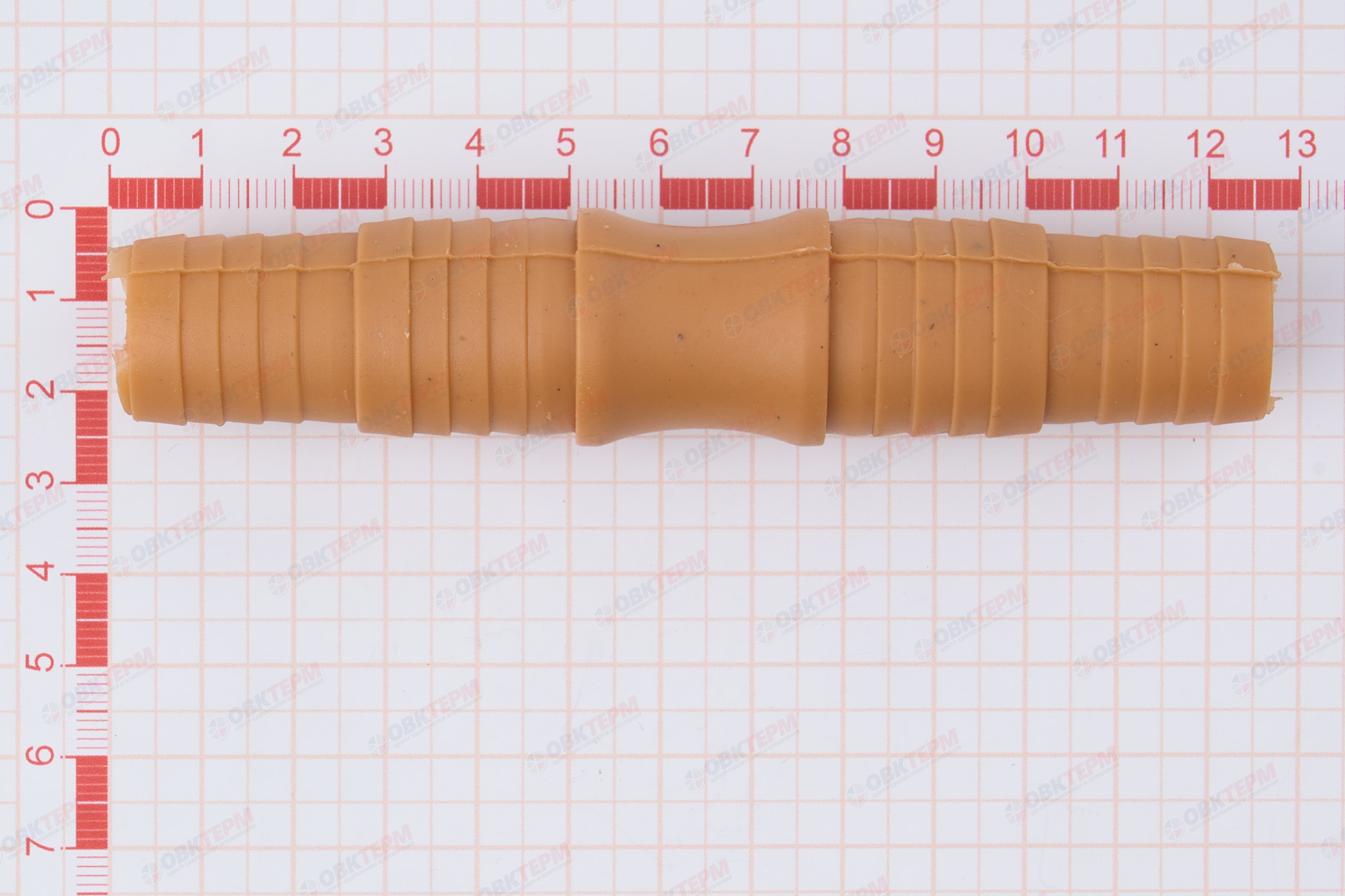 Штуцер пластиковый переходной     3/4" * 1"  оранжевый, на шланг   УНИВЕРСАЛЬНЫЙ      (1/700шт) - Изображение №4