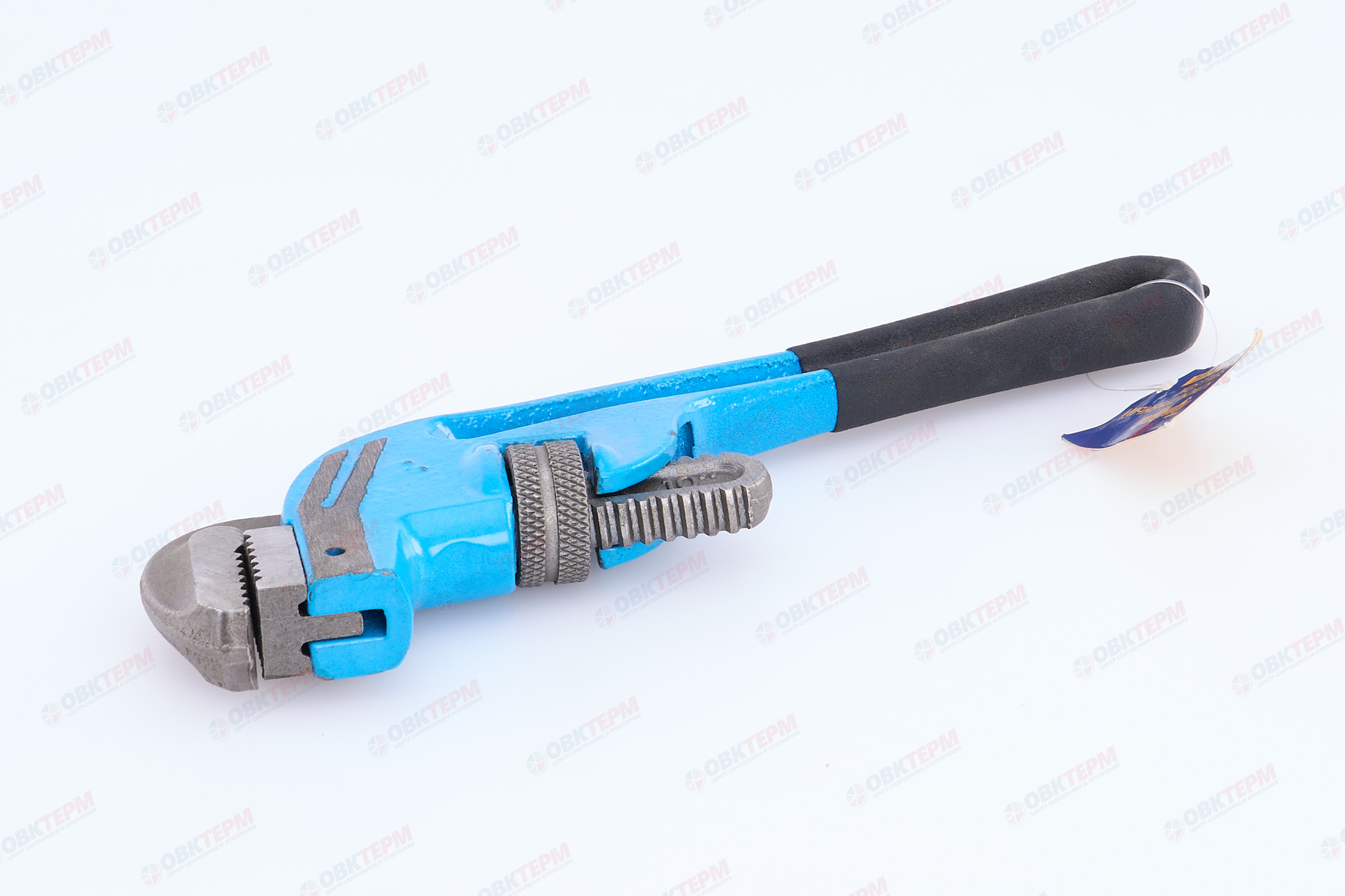 Ключ трубный с широкими губками ТУНДРА угол рабочей части 120°, раскрытие до 35 мм, 250 мм - Изображение №2