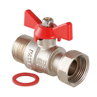 Кран шаровый    Valtec с накидной гайкой    1/2"  вн   (20уп/120ящ) - Изображение №1