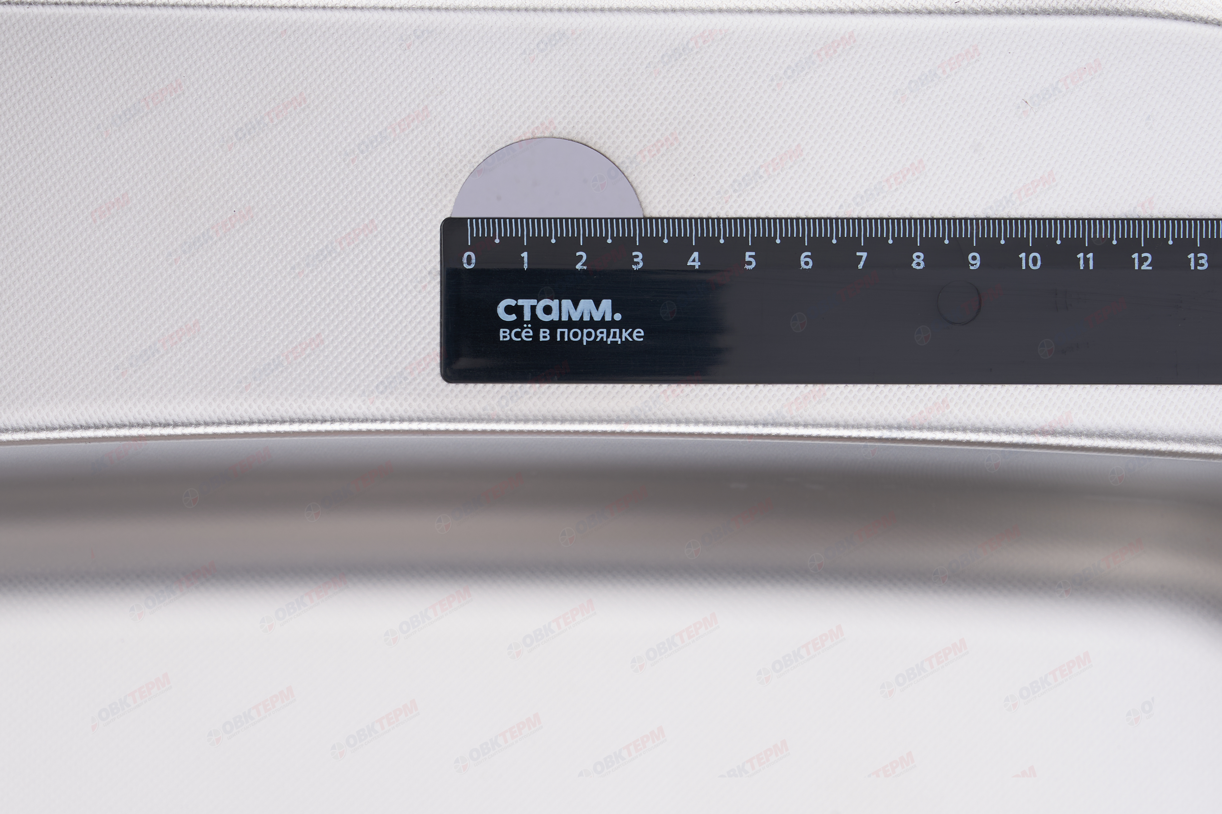 ZERIX мойка Z4947-08-180MD (micro decor) ВРЕЗНАЯ /сифон (10шт/ящ) - Изображение №5