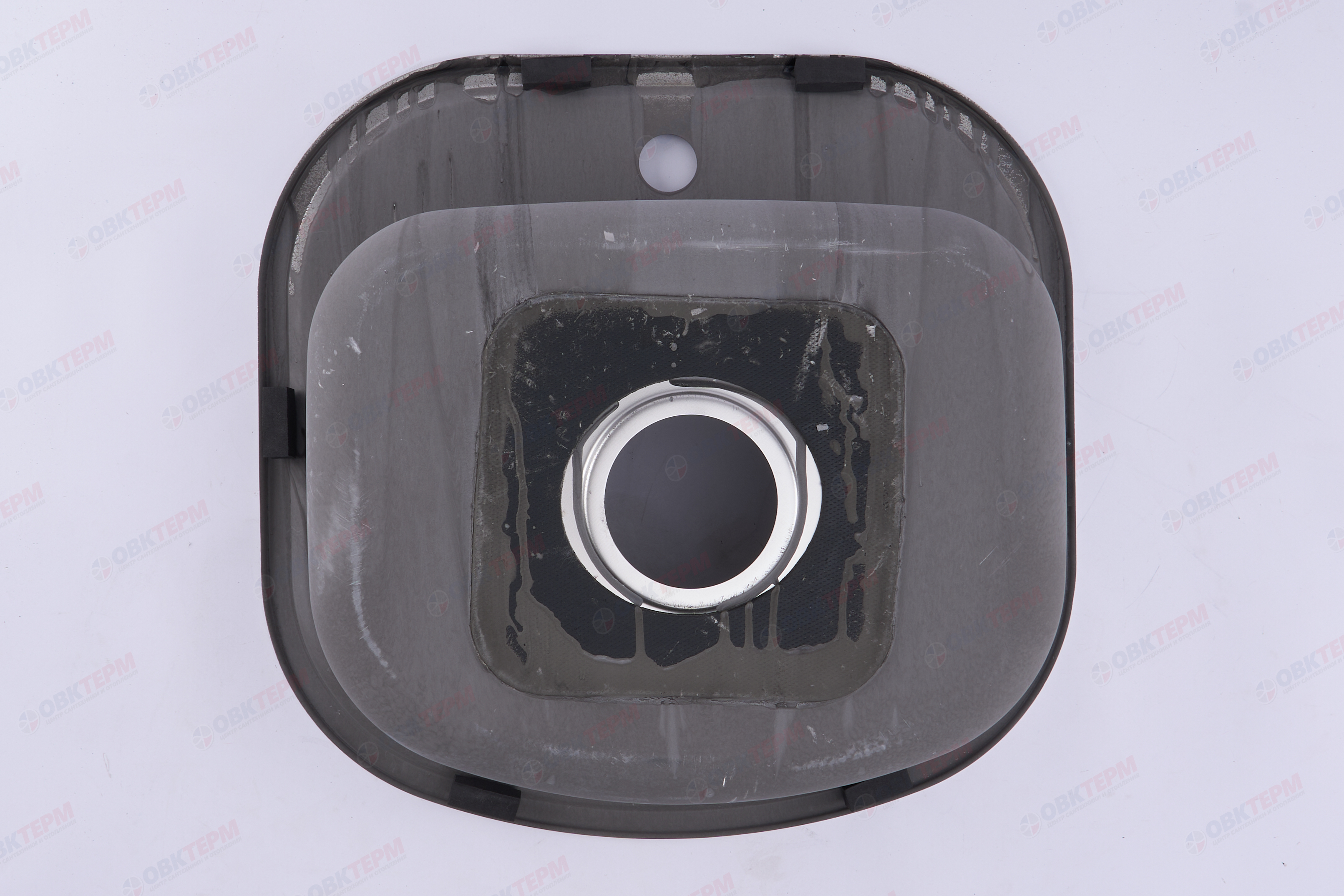 ZERIX мойка Z4947-08-180MD (micro decor) ВРЕЗНАЯ /сифон (10шт/ящ) - миниатюра №7