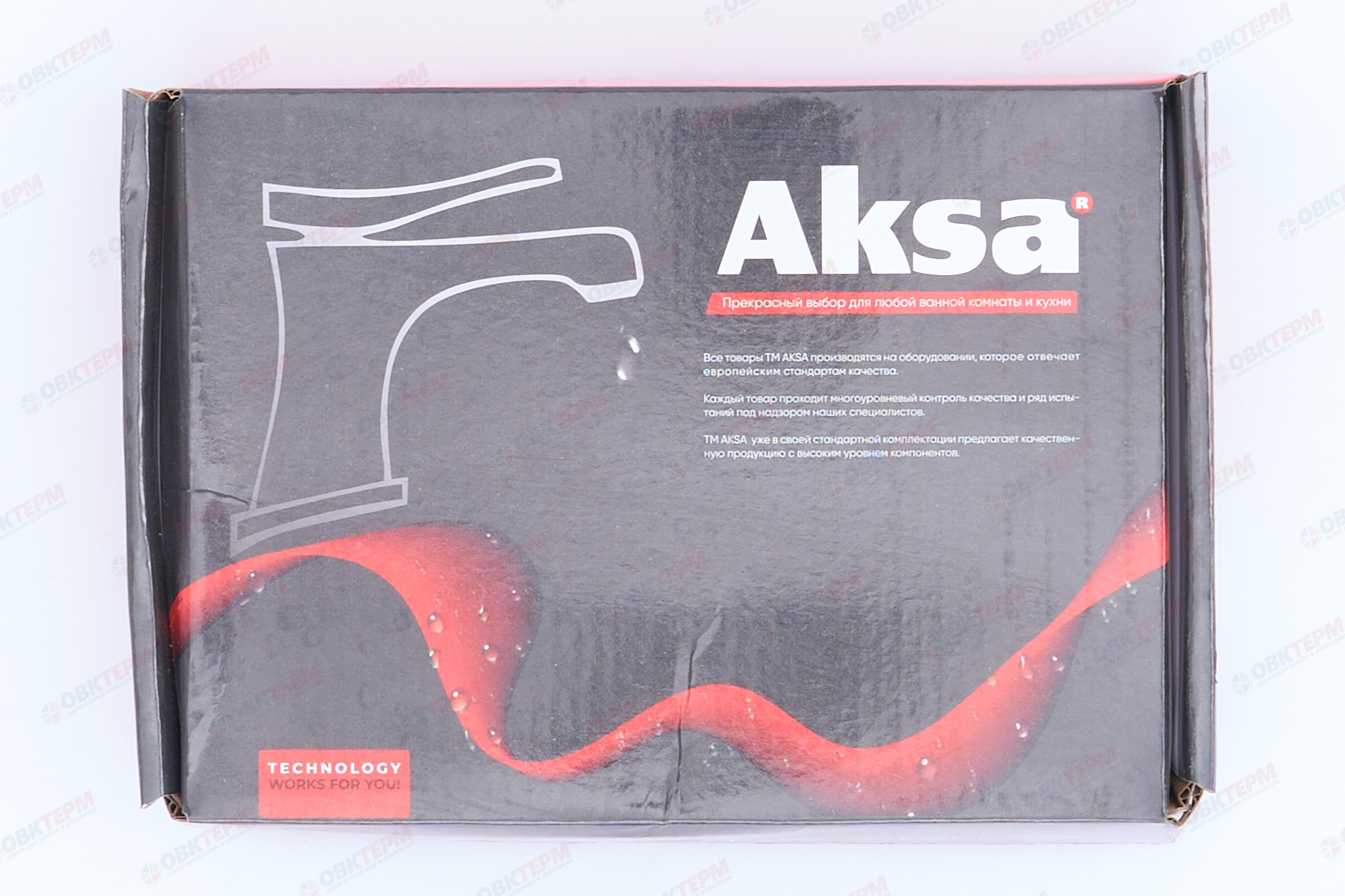 Смеситель д/умывальника AKSA ANP-01-12 /картридж 25мм  (10 шт/ящ) - миниатюра №6