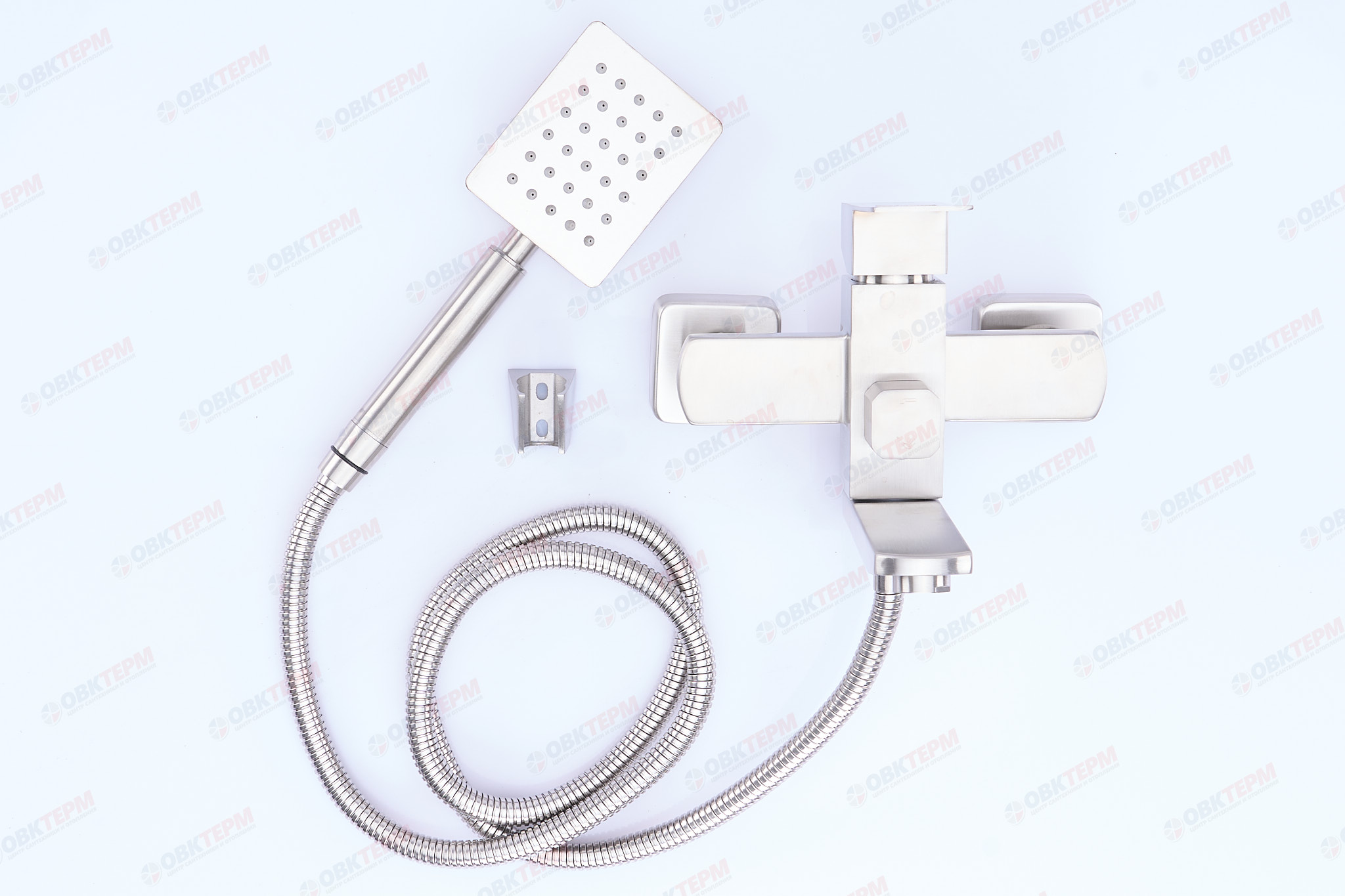 Смеситель д/ванны корот. нерж/сталь MIXXUS FIT-009 EURO  (12 шт/ящ) - миниатюра №3