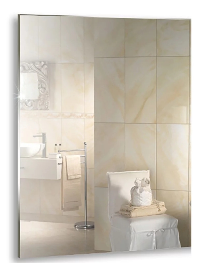 Зеркало  600х800 прямоугольное (гор/вер крепеж) Silver Mirrors - Изображение №1
