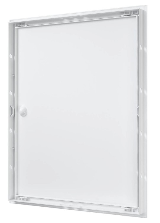 Люк ревизионный EVECS ЛР фланец 396*496, ручка 418*518 пластик Эра - Изображение №4