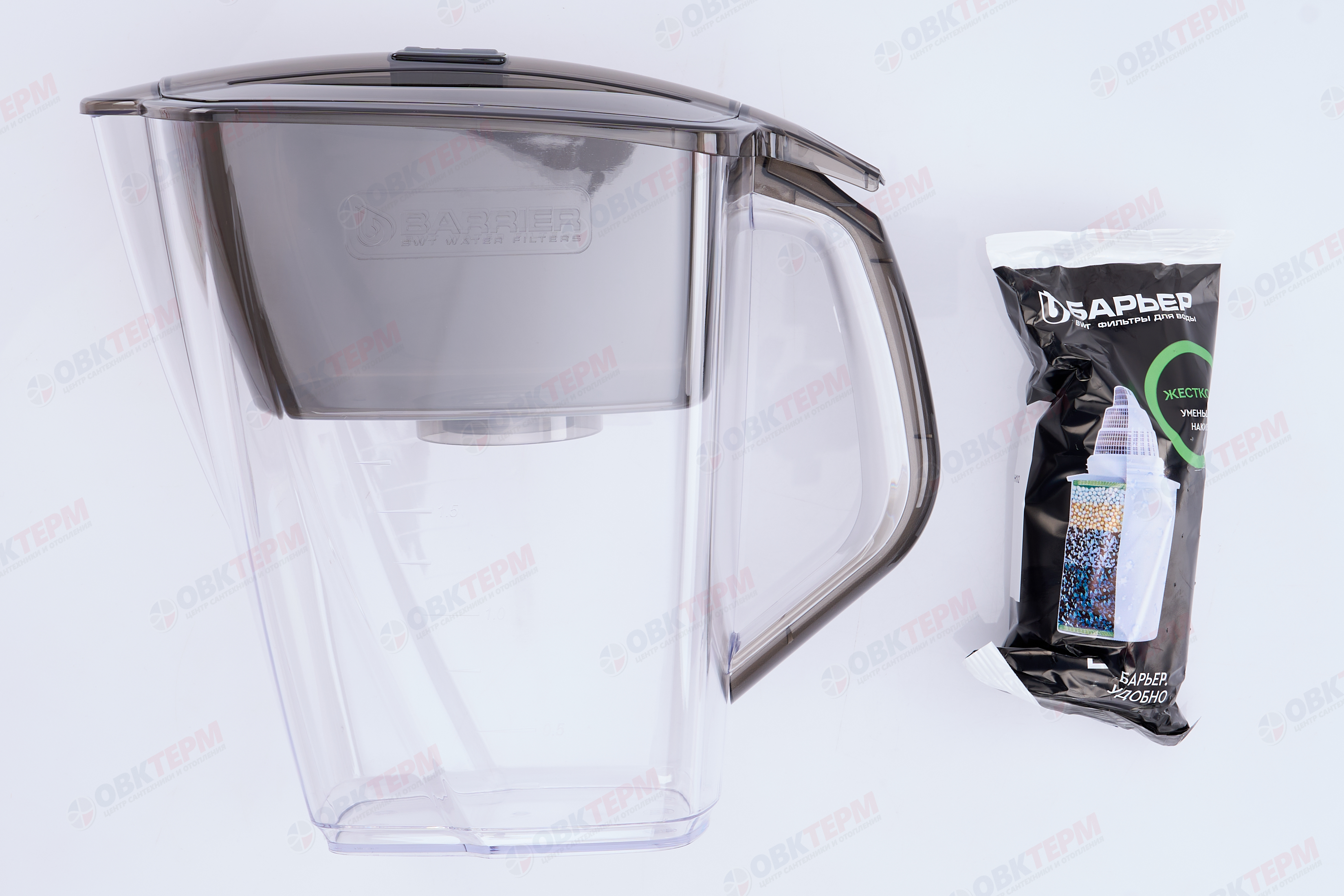 Барьер     Фильтр-кувшин  Гранд НЕО (антрацит)  4,2 л  (5шт) - миниатюра №6