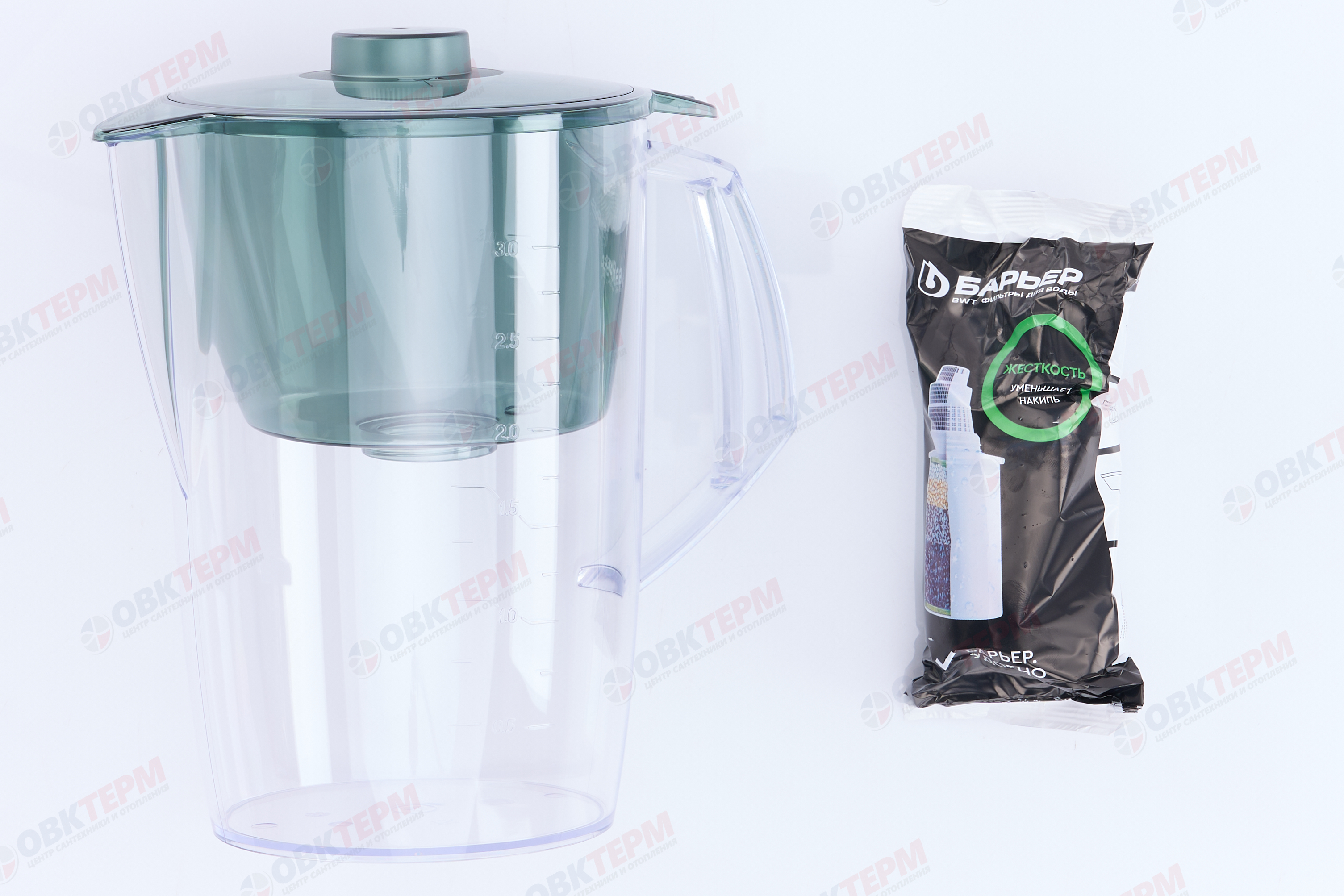 Барьер     Фильтр-кувшин  Норма   (малахит) 3,6 л  (4 шт) - Изображение №5