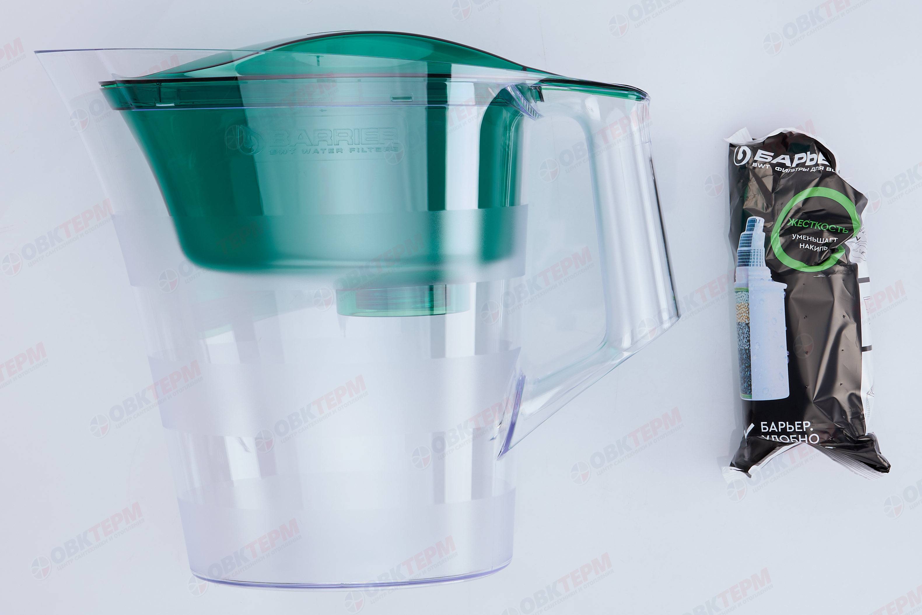 Барьер     Фильтр-кувшин  Твист   (зеленый)  4 л  (5 шт) - миниатюра №7