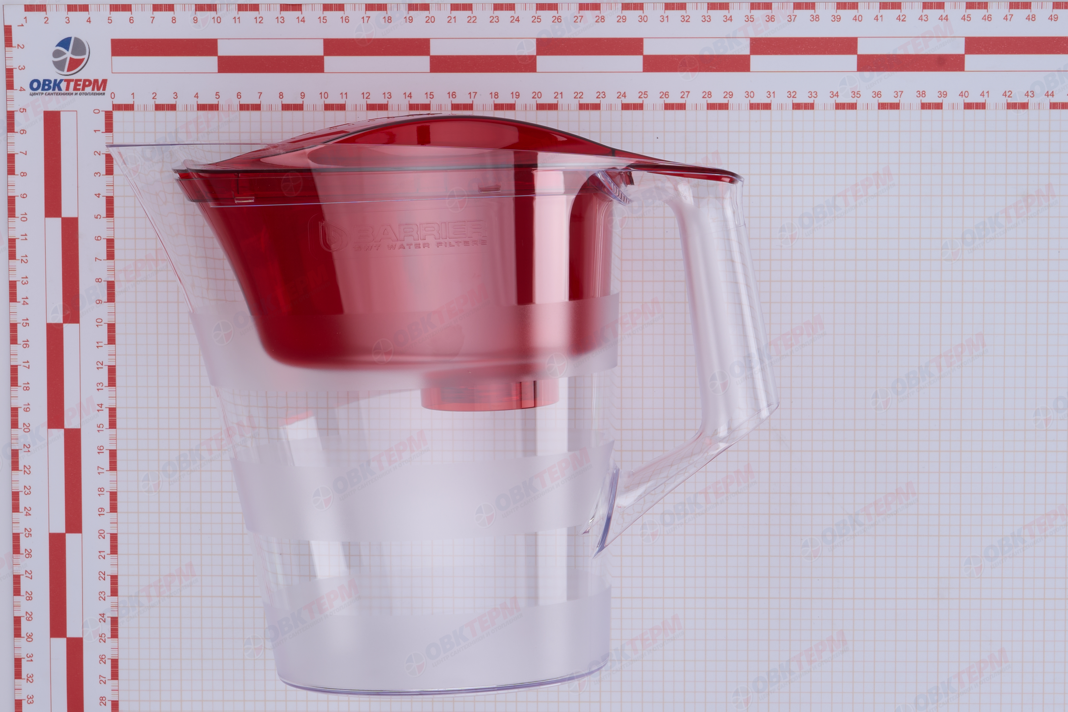 Барьер     Фильтр-кувшин  Твист   (красный)  4 л  (5 шт) - миниатюра №9