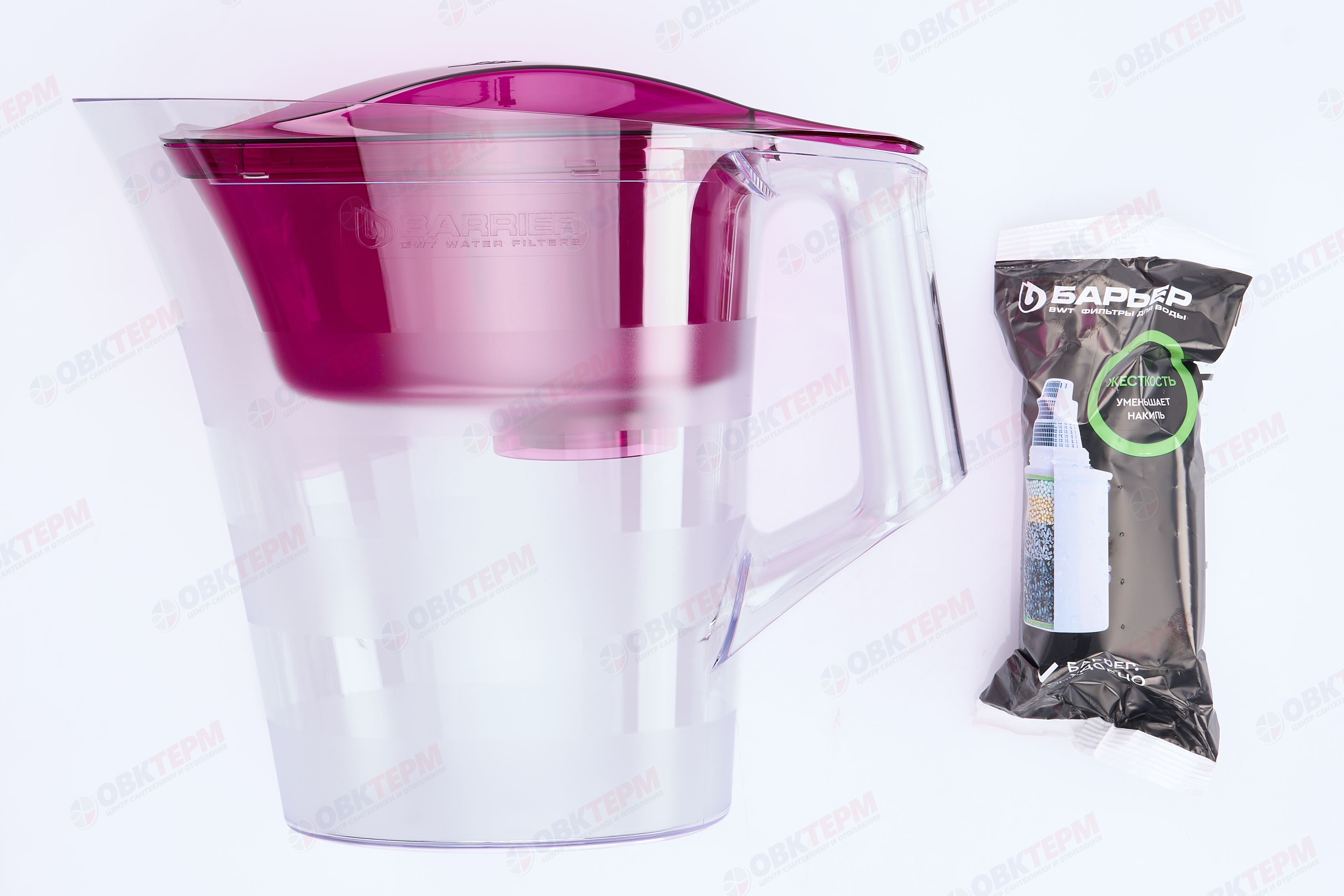 Барьер     Фильтр-кувшин  Твист   (пурпурный)  4 л  (5 шт) - миниатюра №7