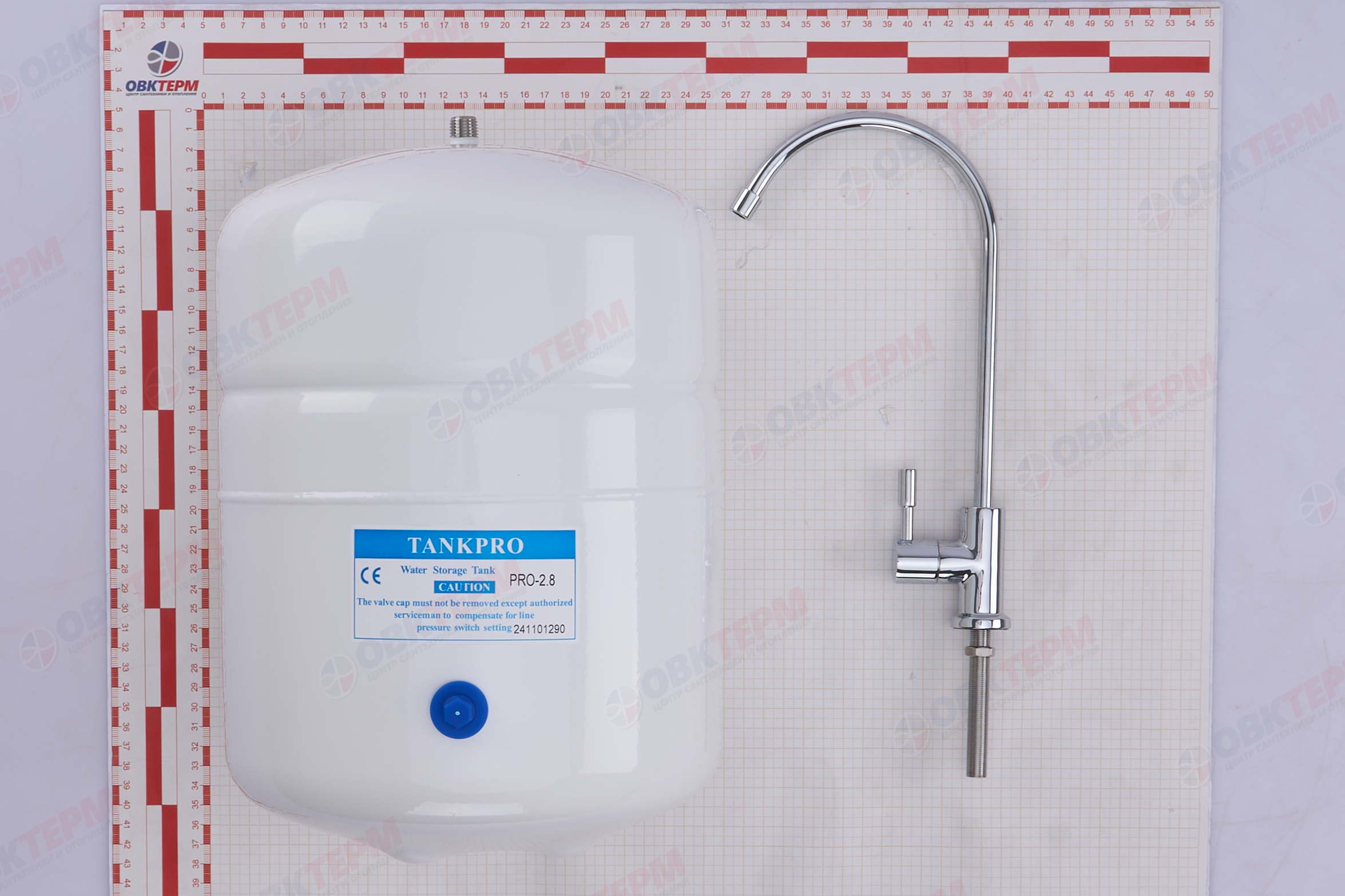 Барьер     обратный осмос с насосом ПРОФИ ОСМО 100 Boost M (6 ступеней) - миниатюра №11