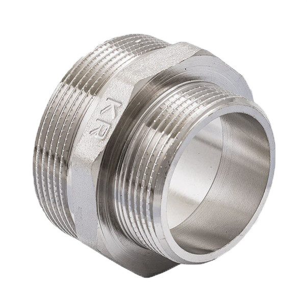 Ниппель        3/8" - 1/2"   никель  KOER - Изображение №1