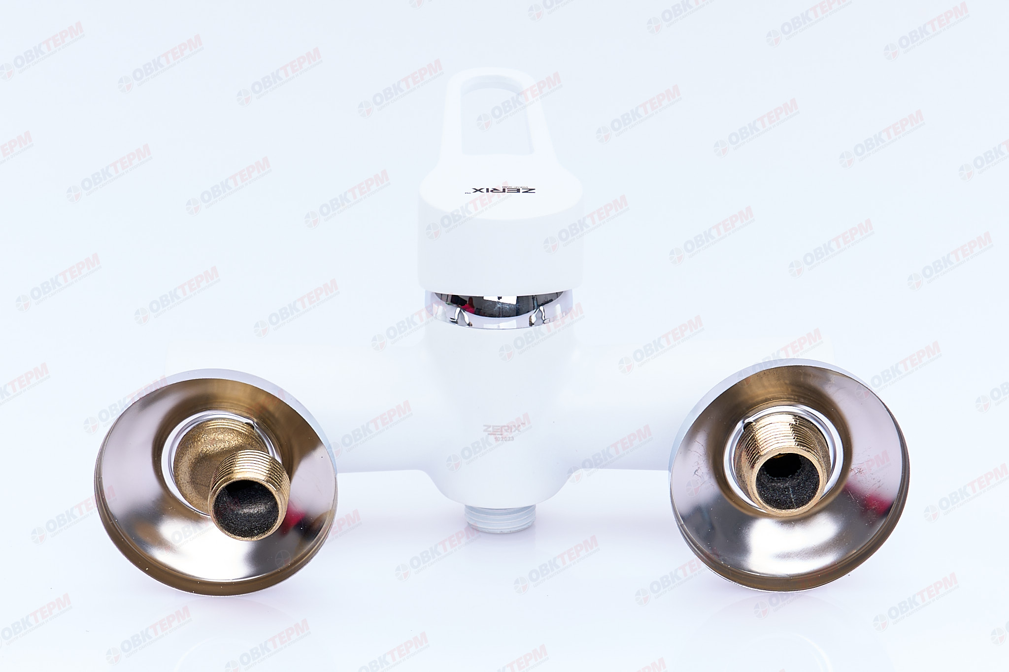 Смеситель д/душ.кабины ZERIX PUD5 045 WHITE (10 шт/ящ) - миниатюра №3