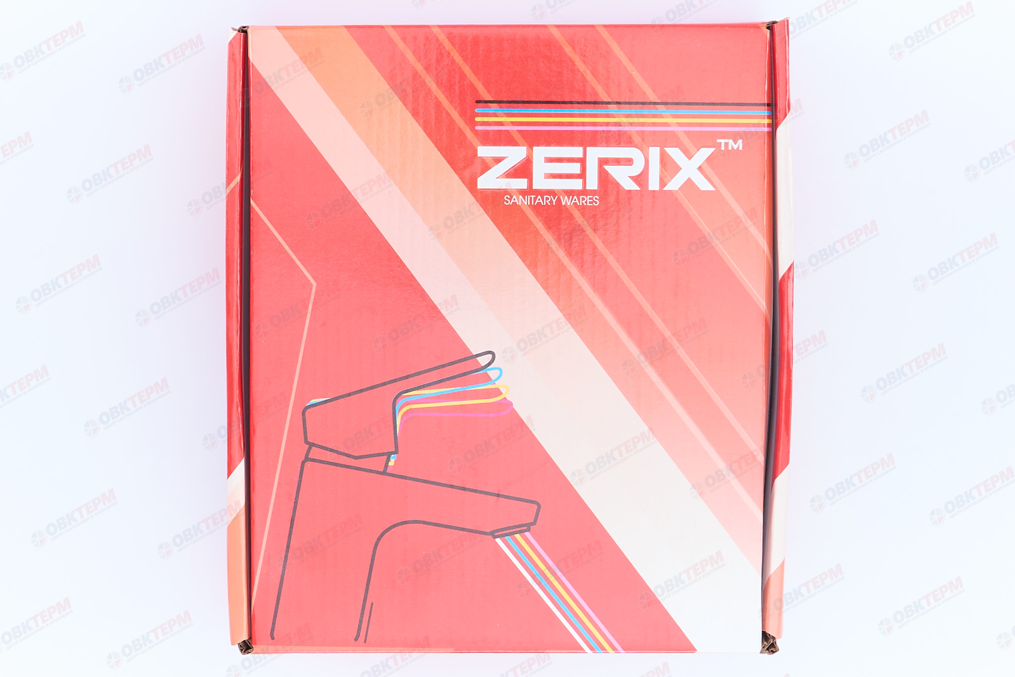 Смеситель д/душ.кабины ZERIX PUD5 045 WHITE (10 шт/ящ) - миниатюра №5