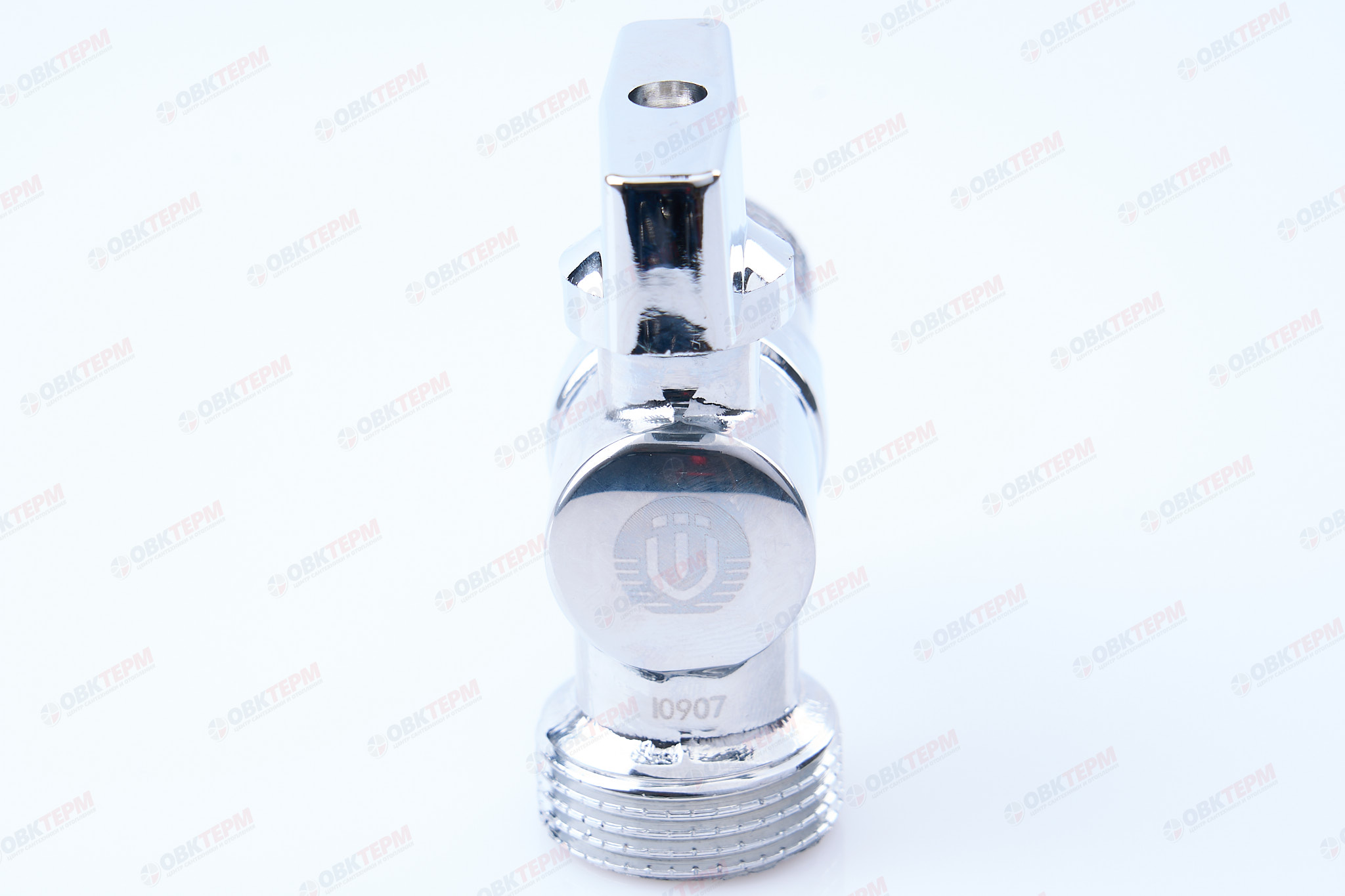 Кран для подкл. с/т приборов   угловой    TIM     1/2" - 3/4", хром.   (1шт/60ящ) - Изображение №3