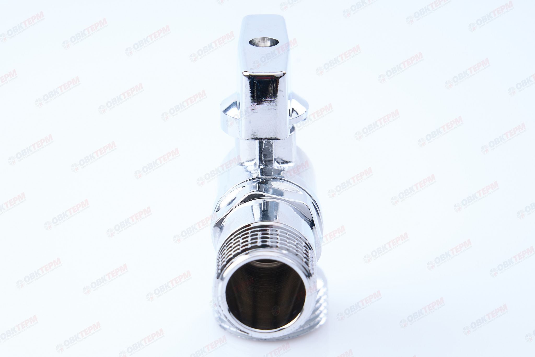 Кран для подкл. с/т приборов   угловой    TIM     1/2" - 3/4", хром.   (1шт/60ящ) - Изображение №4