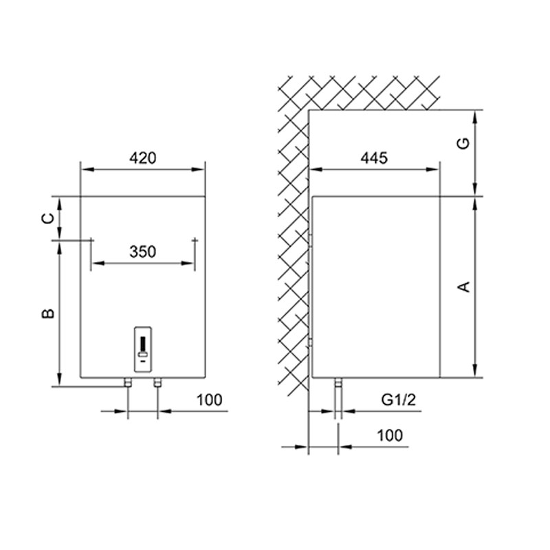 Бойлер   Gorenje  OGBS  80 SMSB6 - Изображение №2