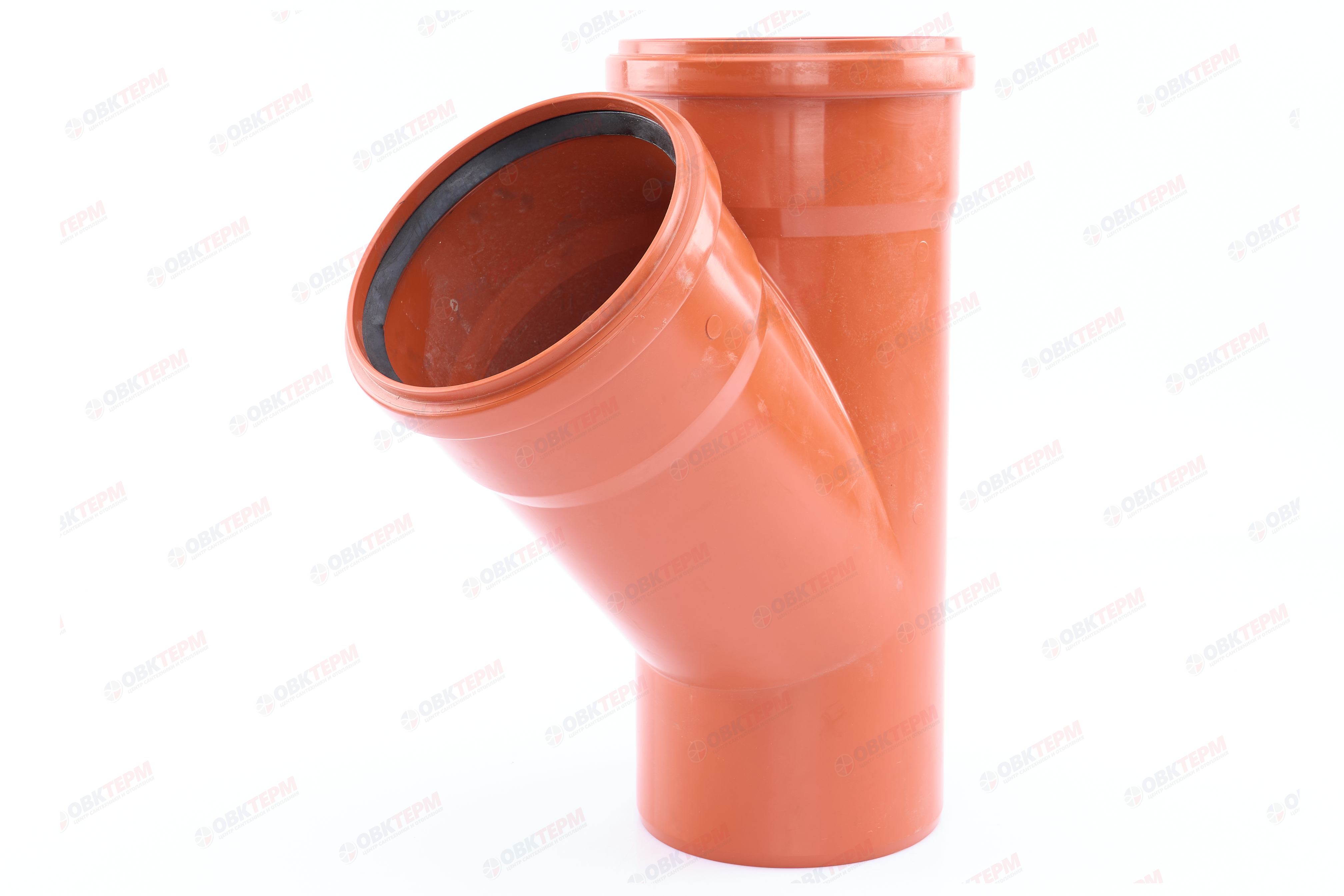 Тройник   160 * 160 * 45*  (рыжий)  FLEXTRON  (4 шт) - Изображение №2