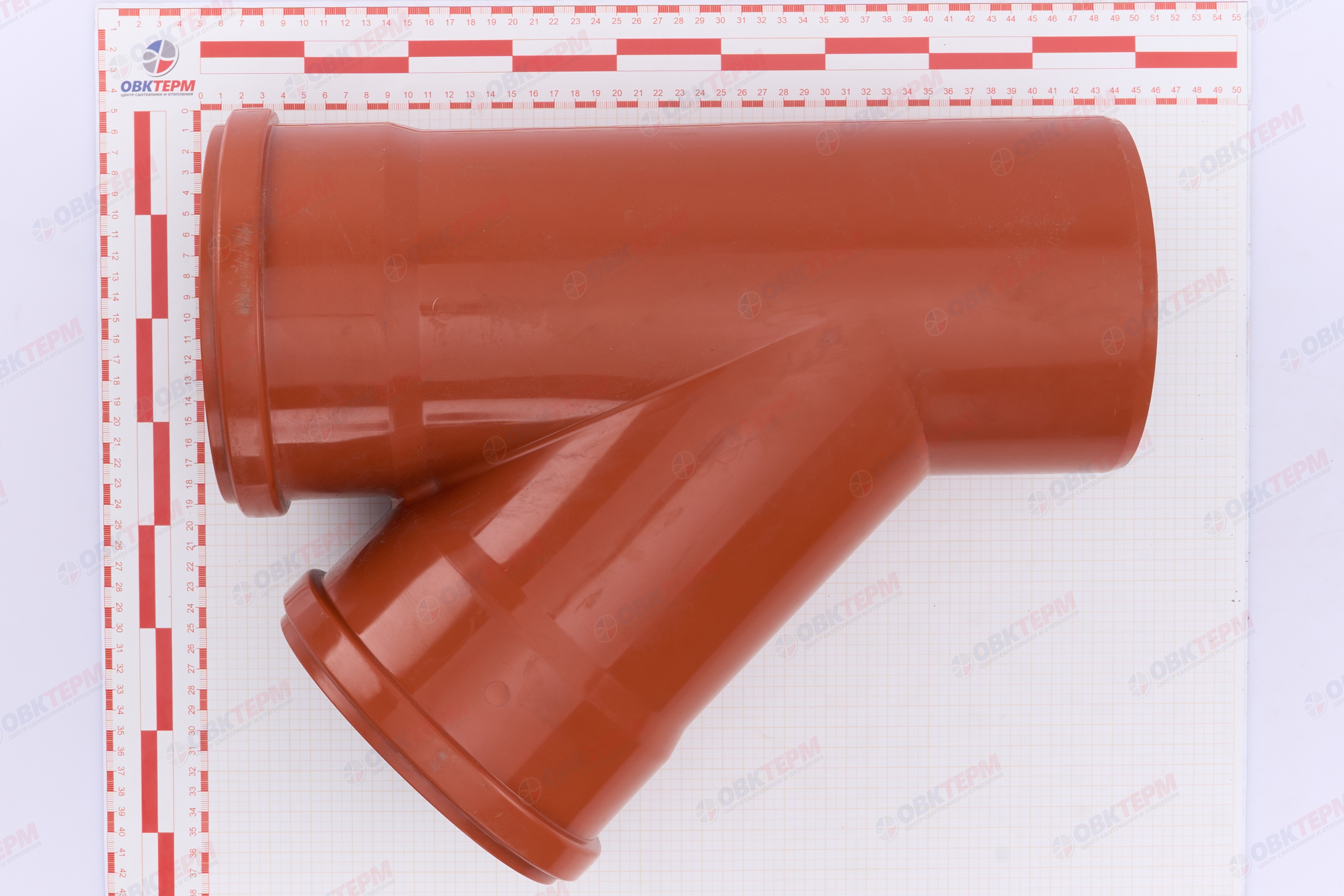 Тройник   160 * 160 * 45*  (рыжий)  FLEXTRON  (4 шт) - миниатюра №6